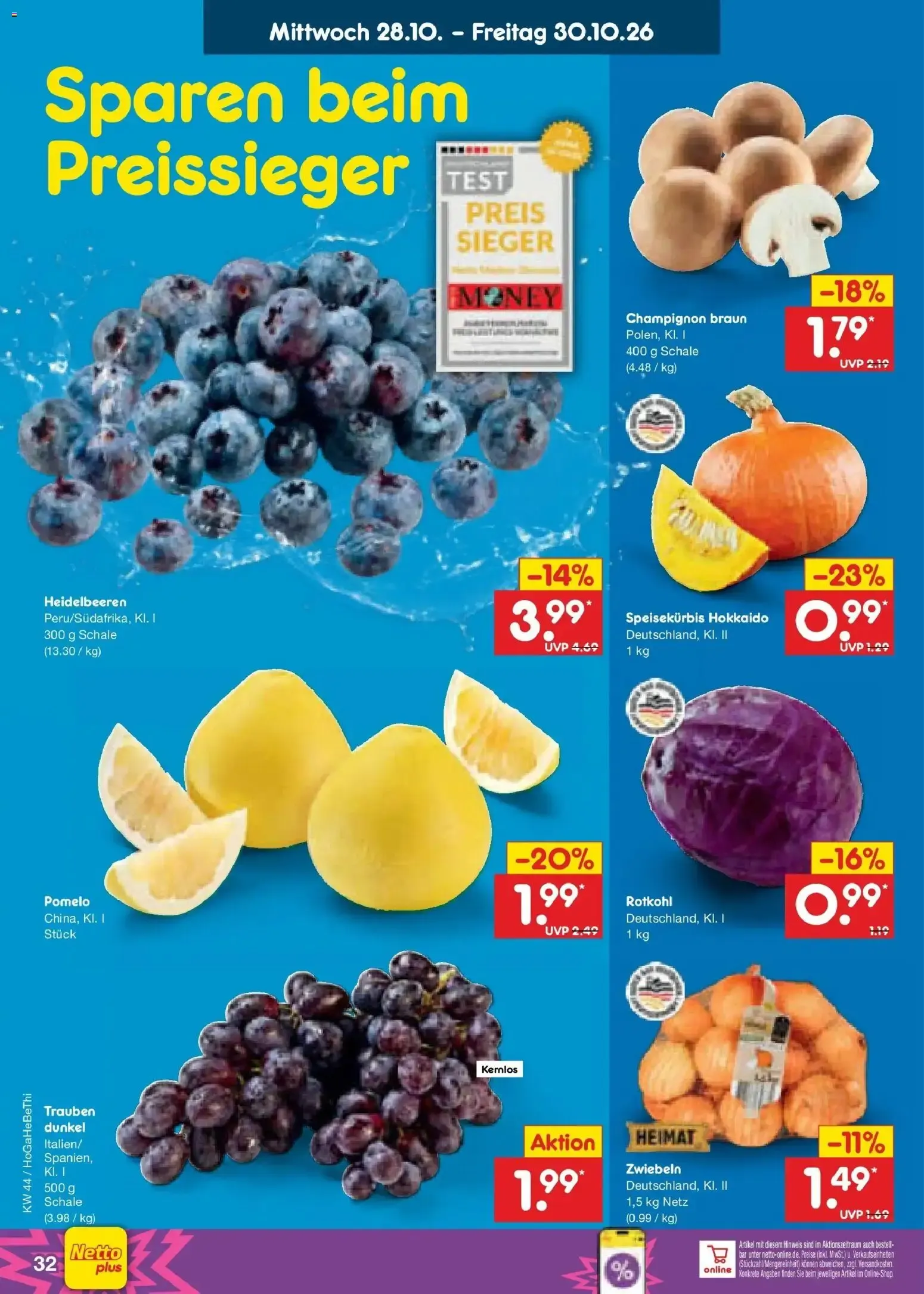 Netto Marken-Discount Prospekt Berlin-Prenzlauer Berg (ab 26.10.2026) » Angebote von 26. Oktober bis 30. Oktober 2026 - Prospekt seite 42