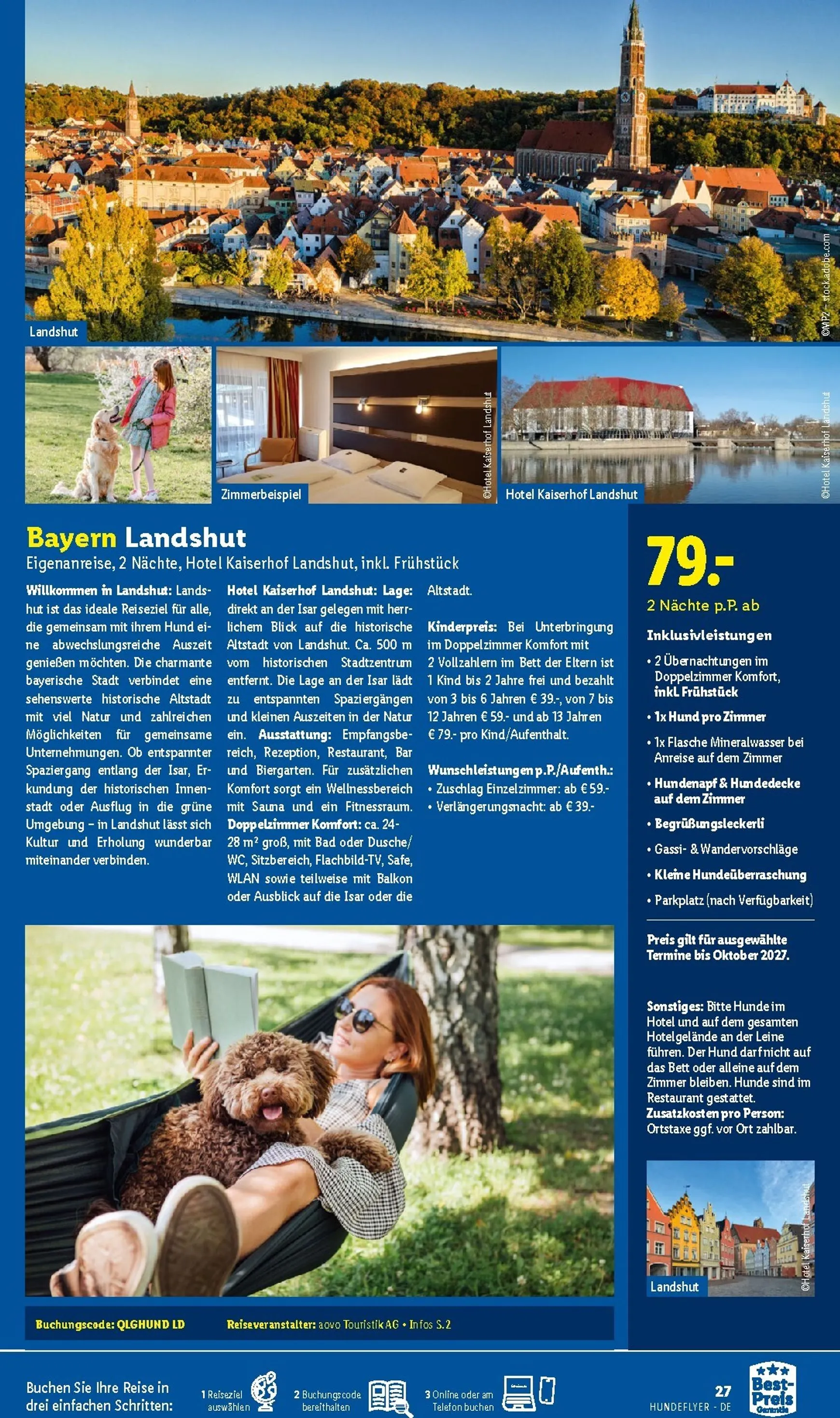 Urlaub mit Wau-Effekt lohnt sich. Lidl Reisen & Experiences von 29. Juli bis 31. Dezember 2026 - Prospekt seite 27