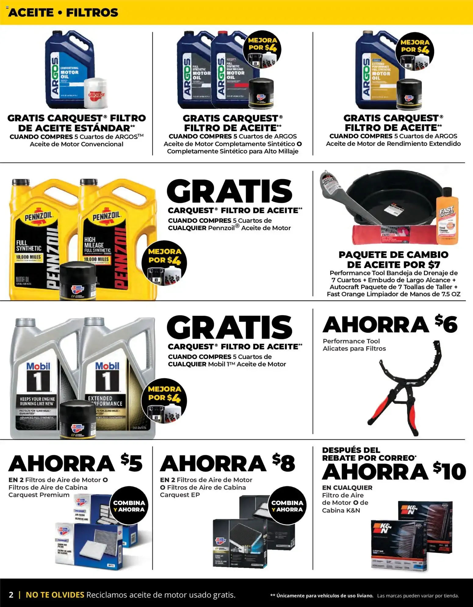 Weekly ad Advance Auto Parts Weekly Ad from 09/13/2026 - Flyer from September 13 to October 10 2026 - Page 2