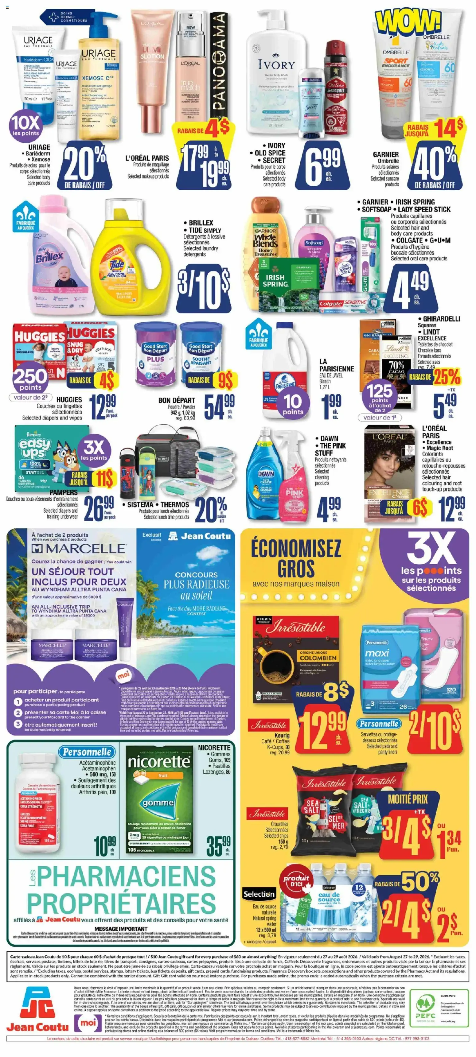 Jean Coutu circulaire from Aug 27, 2026 > weekly specials & deals from August 27 to September 2 2026 - flyer page 2