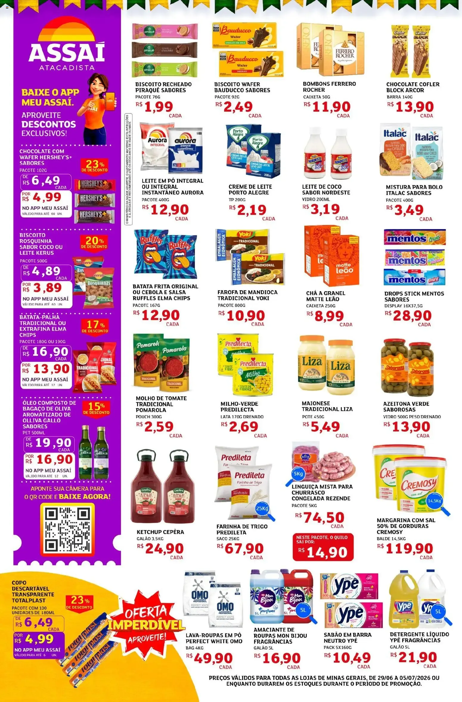 Encarte de Assaí Atacadista ofertas - MG de 29/06/2026 | Promoções Online 29 de junho até 5 de julho 2026 - Pagina 2