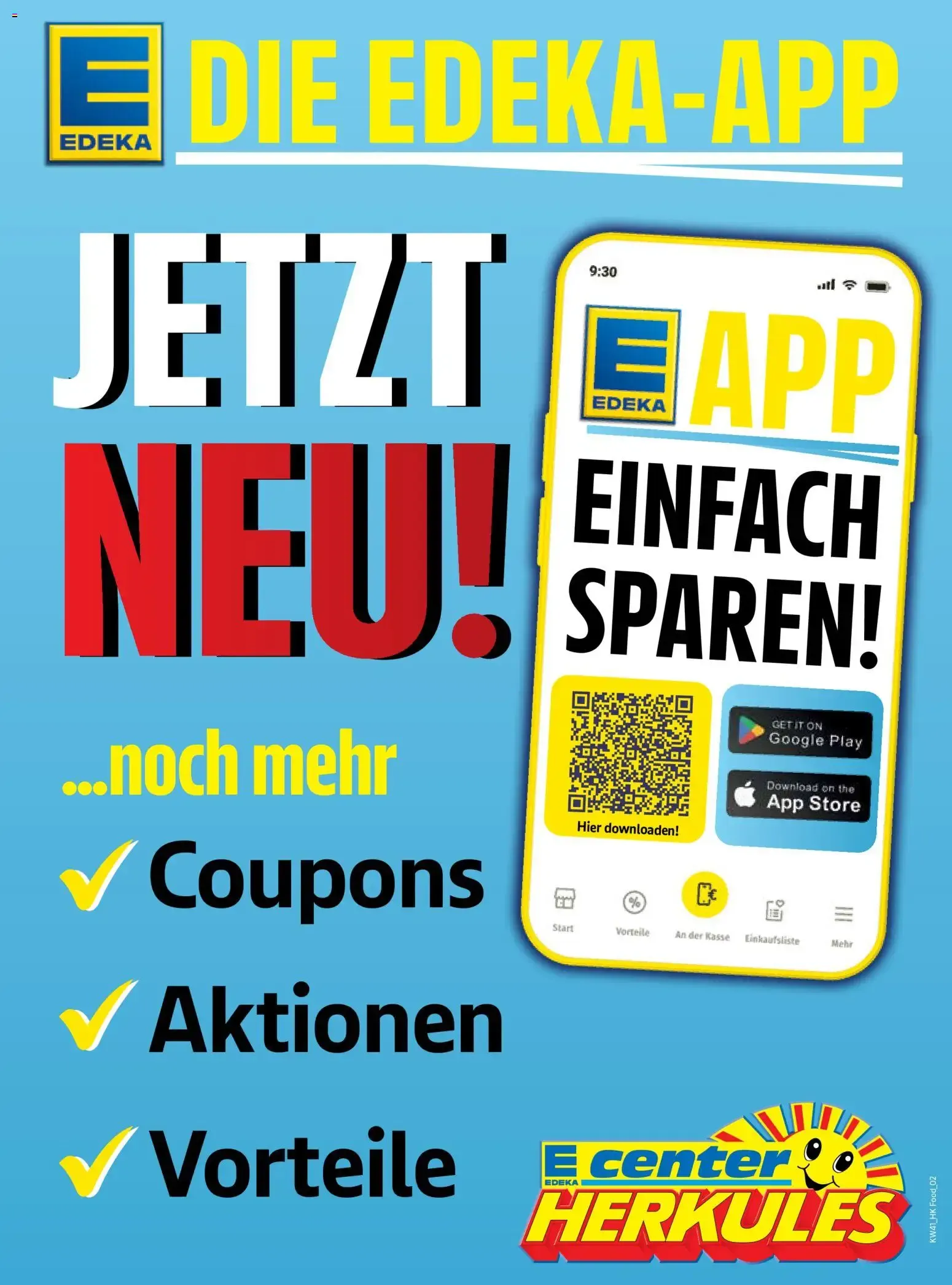 E center Herkules EDEKA App Prospekt von 5. Oktober bis 10. Oktober 2026 - Prospekt seite 2