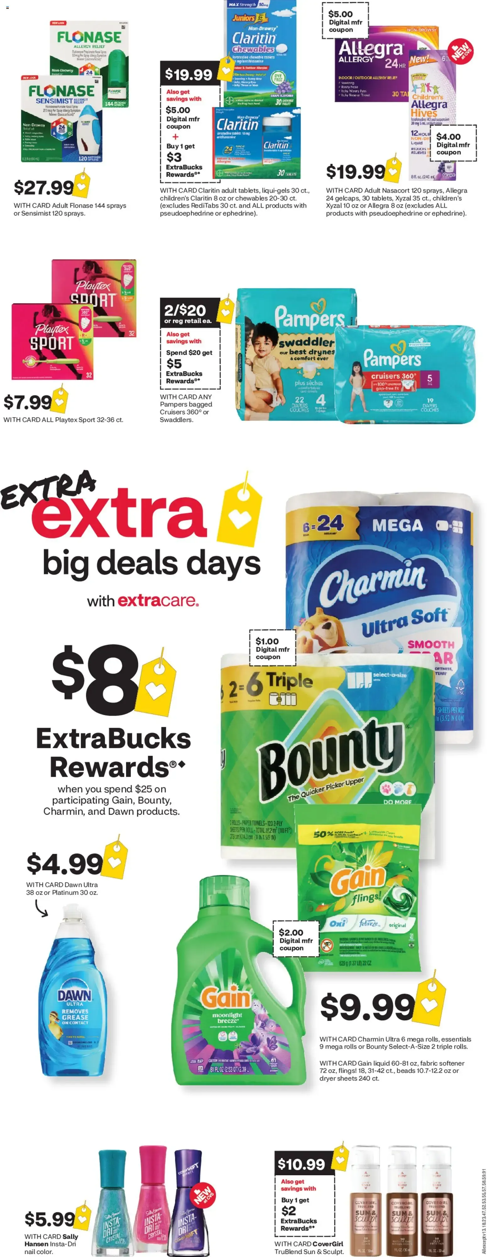 Weekly ad CVS: EXTRA extra big deals days with ExtraCare from September 27 to October 3 2026 - Page 2
