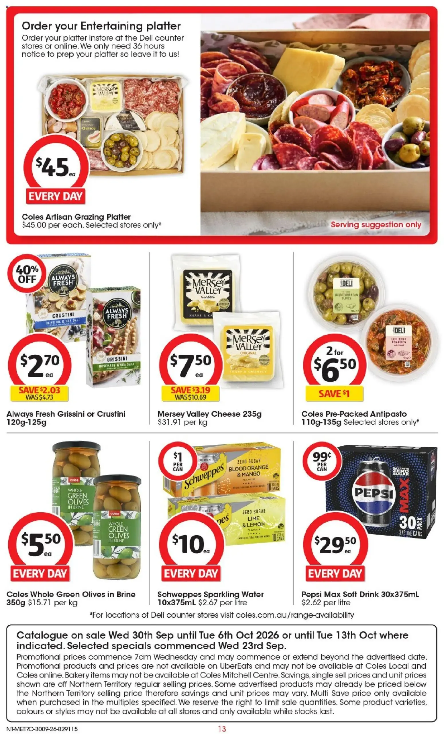 Coles catalogue valid from 30/09/2026 > Online Australia - Catalogue valid from 30 September to 6 October 2026 - page 13