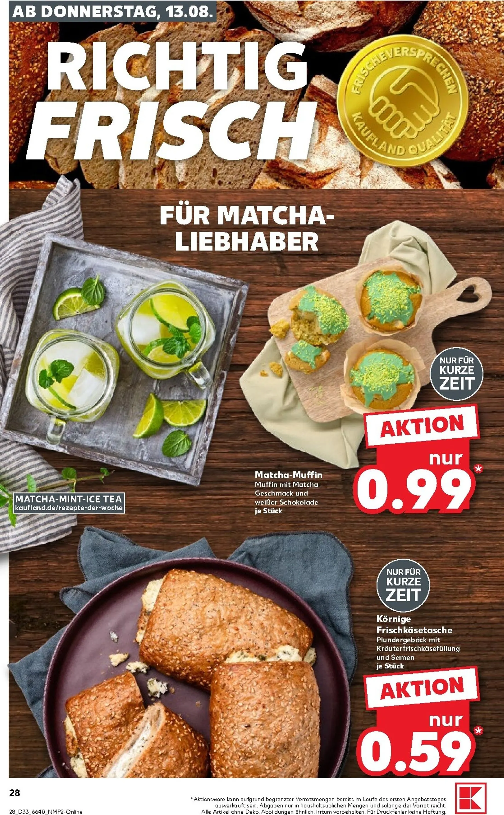 Neuer Kaufland Prospekt – von Donnerstag 13.08.2026 bis Mittwoch 19.08.2026 von 13. August bis 19. August 2026 - Prospekt seite 28