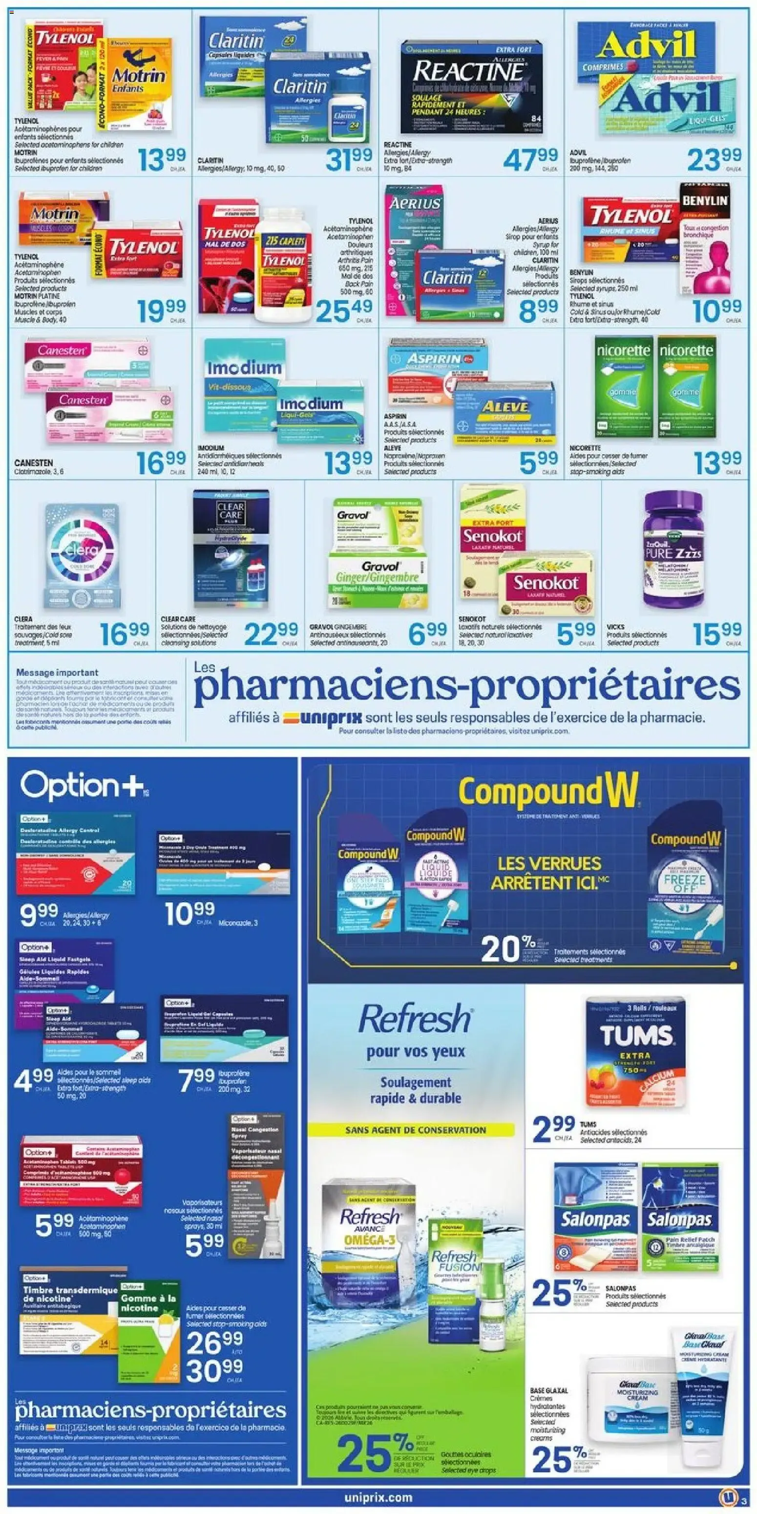 Uniprix weekly flyer / circulaire from Jun 11, 2026 > weekly specials & deals from June 11 to June 17 2026 - flyer page 4