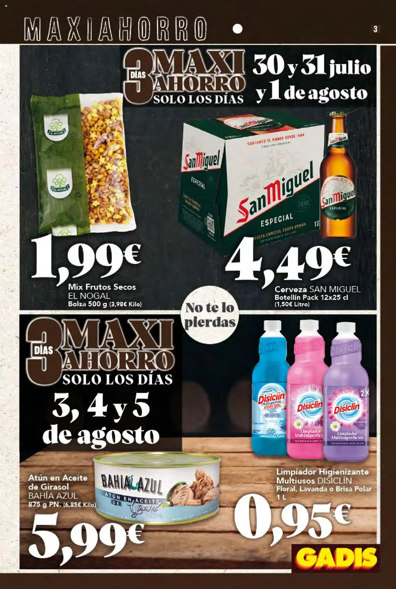 Catálogo de Gadis folleto 30/07/2026 - 05/08/2026 30 de julio al 5 de agosto 2026 - Página 3