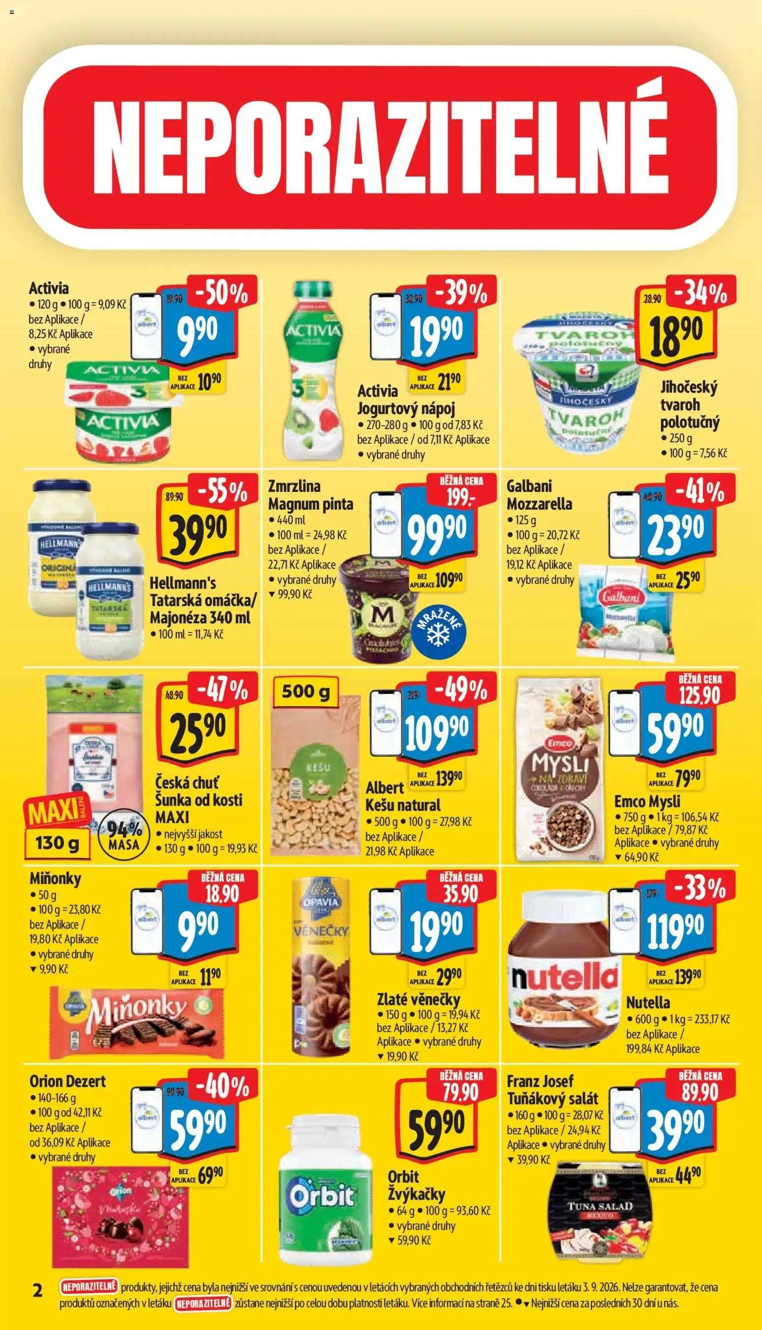 Albert leták - Supermarket od 09.09.2026 - Akční leták - 9. září 15. září 2026 - Page 6