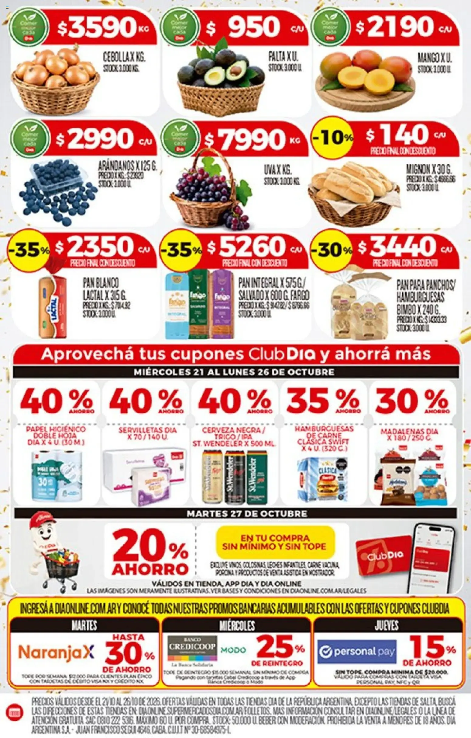 Ofertas de Club Dia 20 años - Tu precio con Club Dia 21 de octubre al 26 de octubre 2026 - Página 8 del catálogo