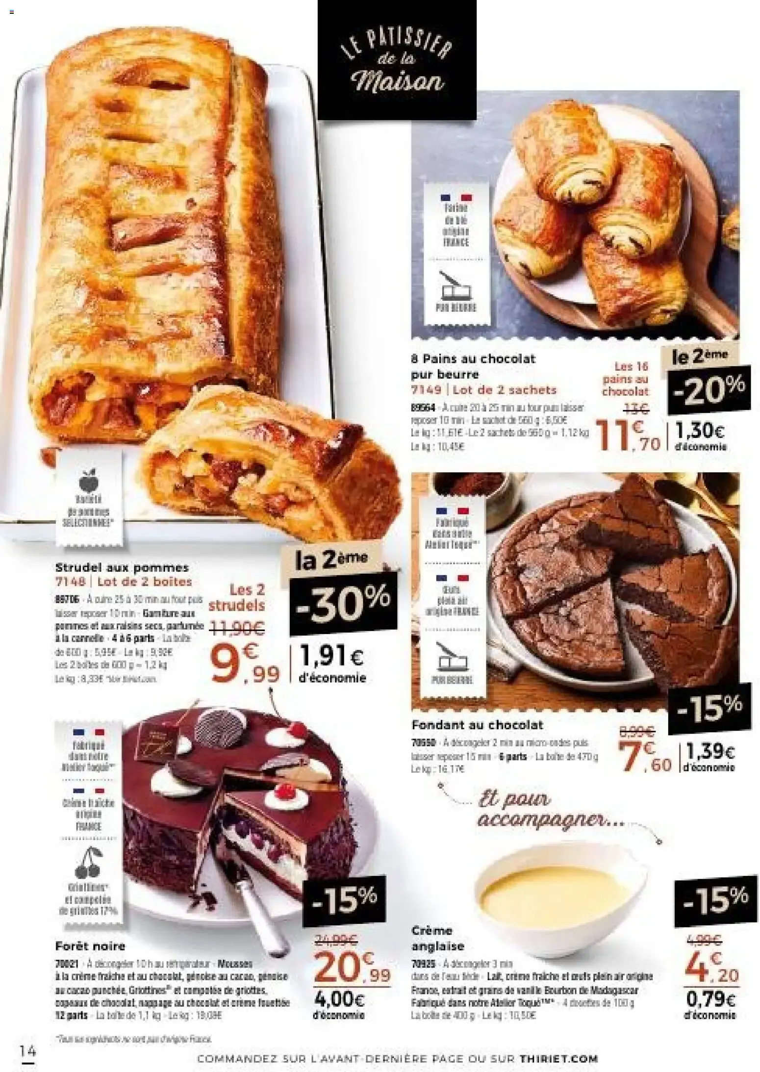 Thiriet Catalogue livraison à domicile à partir du 30/09/2026 - promo en ligne du 30 septembre au 22 octobre 2026 - Catalogue page 14