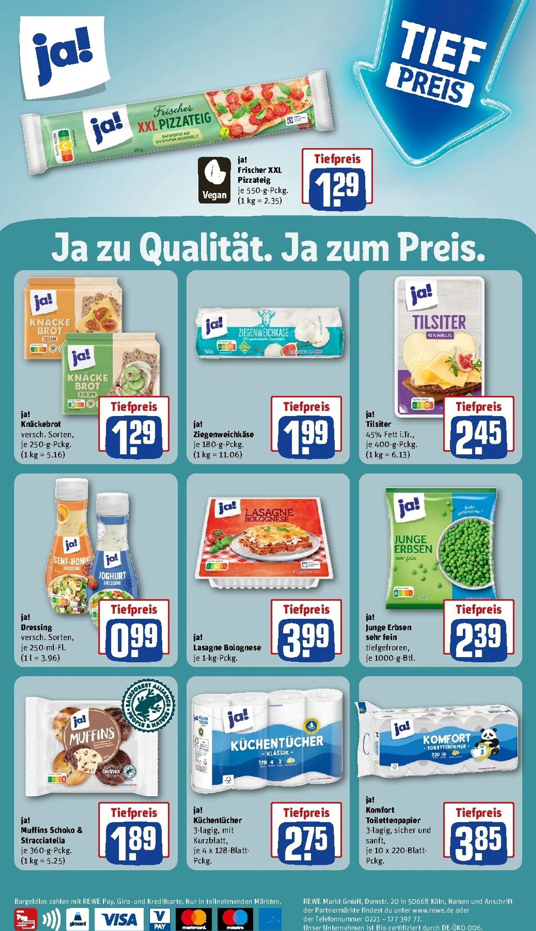 REWE Arina Fester Dein Markt: Mehr Grillen. Mehr sparen. von 3. August bis 9. August 2026 - Prospekt seite 24
