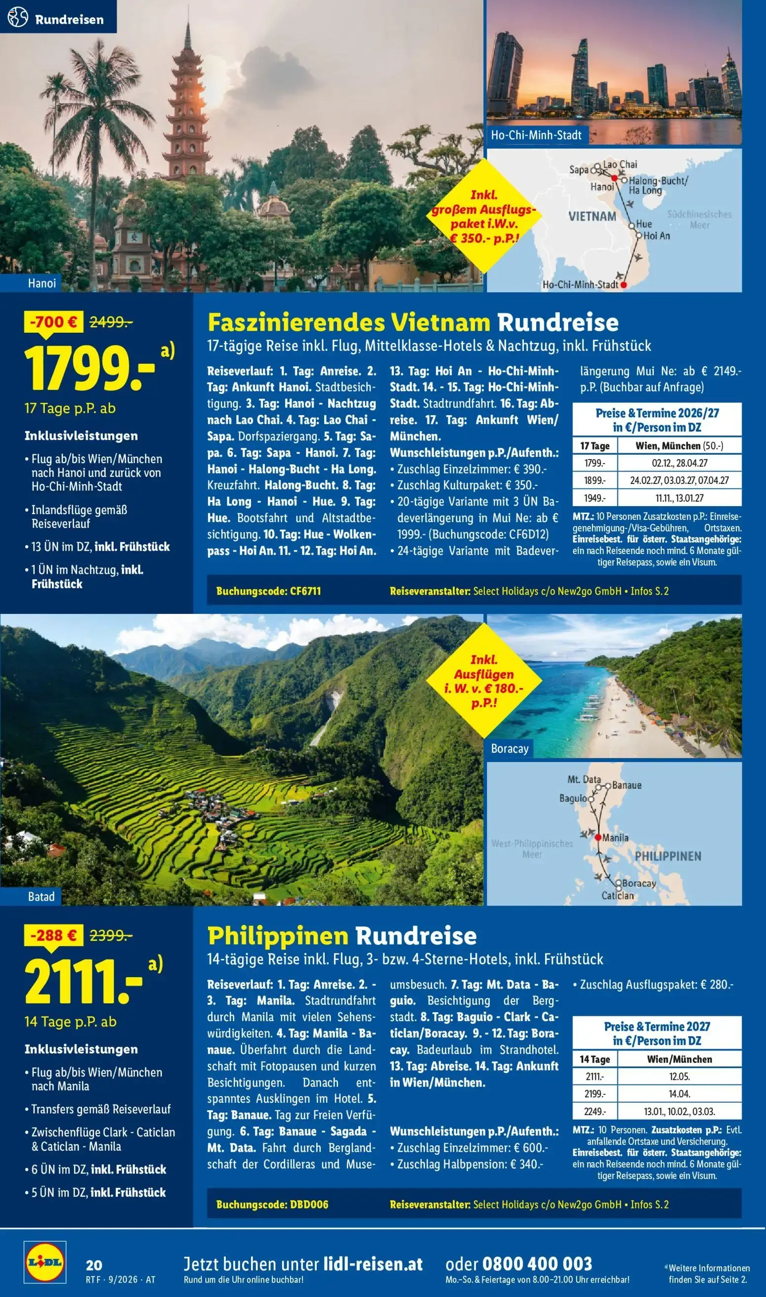 Traumurlaub zum Best-Preis buchen lohnt sich. von 12. September bis 15. Oktober 2026 - Flugblätt seite 20