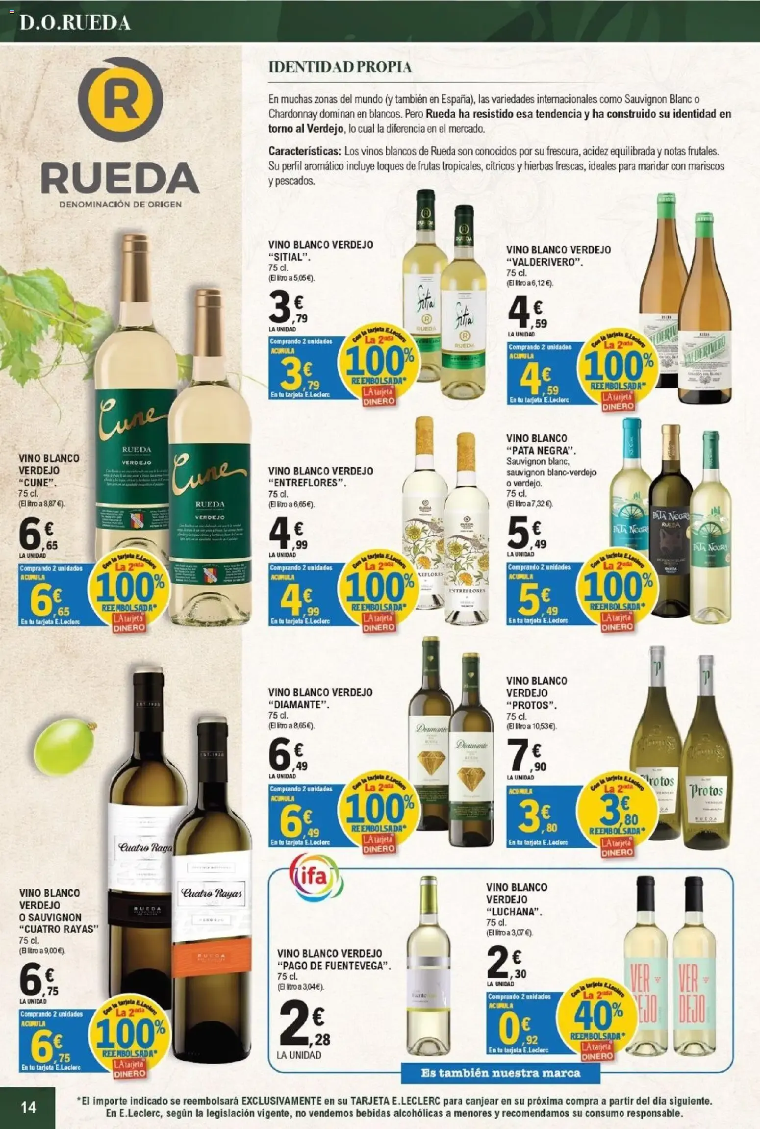 Catálogo de E.Leclerc - Feria del Vino 16 de septiembre al 4 de octubre 2026 - Página 14