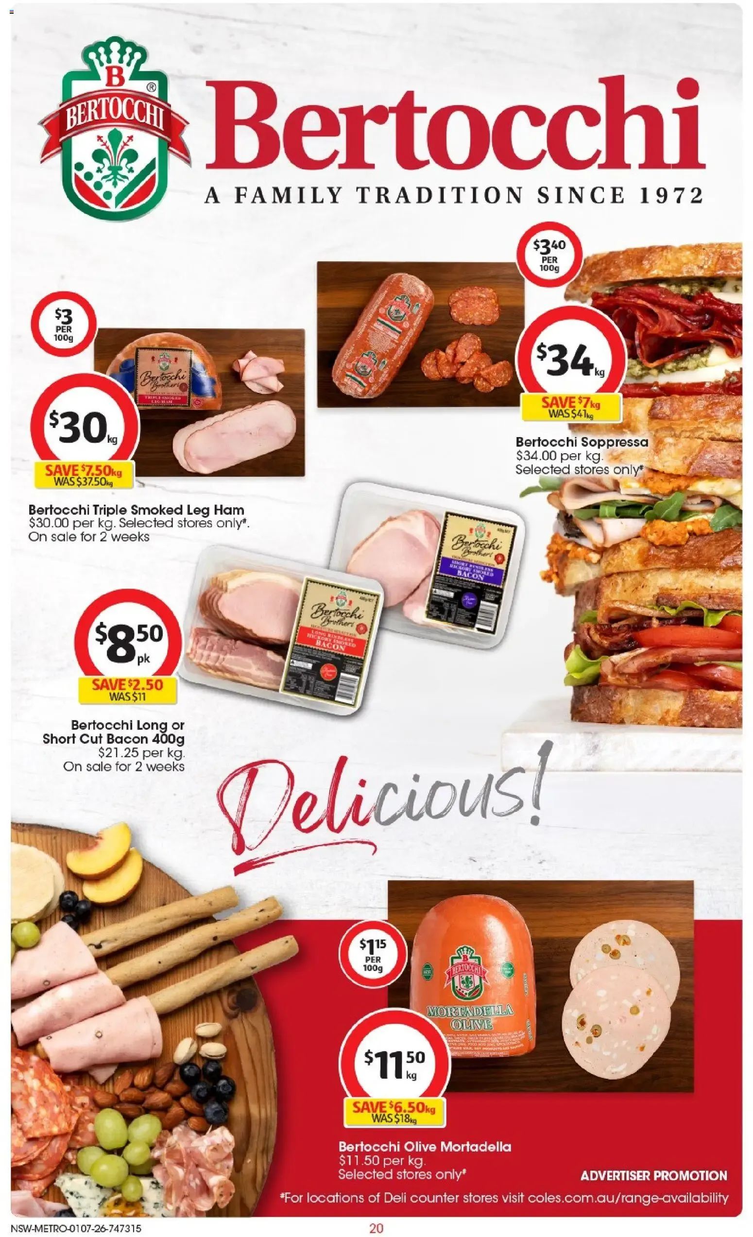 Coles catalogue valid from 01/07/2026 > Online Australia - Catalogue valid from 1 July to 7 July 2026 - page 20
