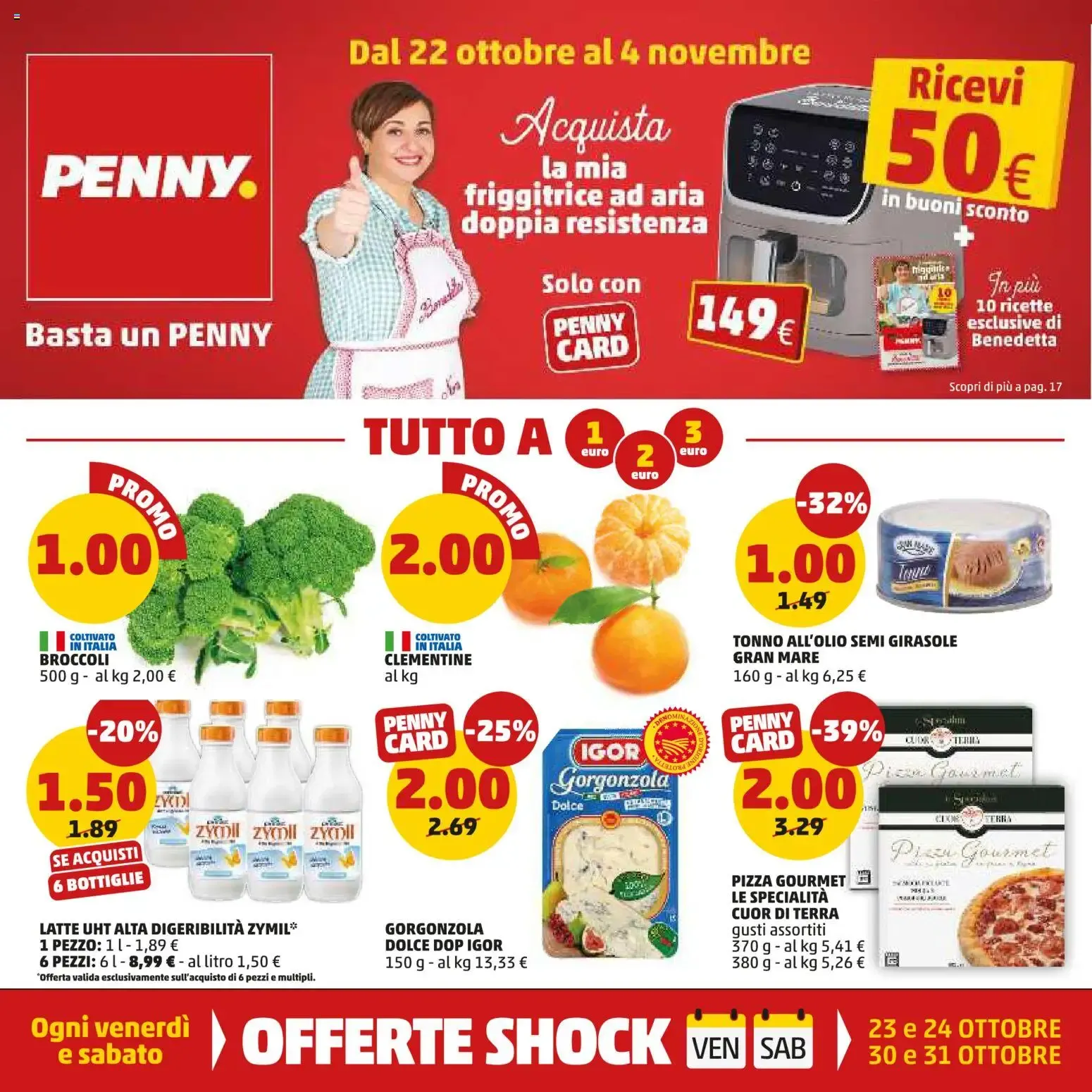 PENNY volantino dal 22/10/2026 - online Offerte