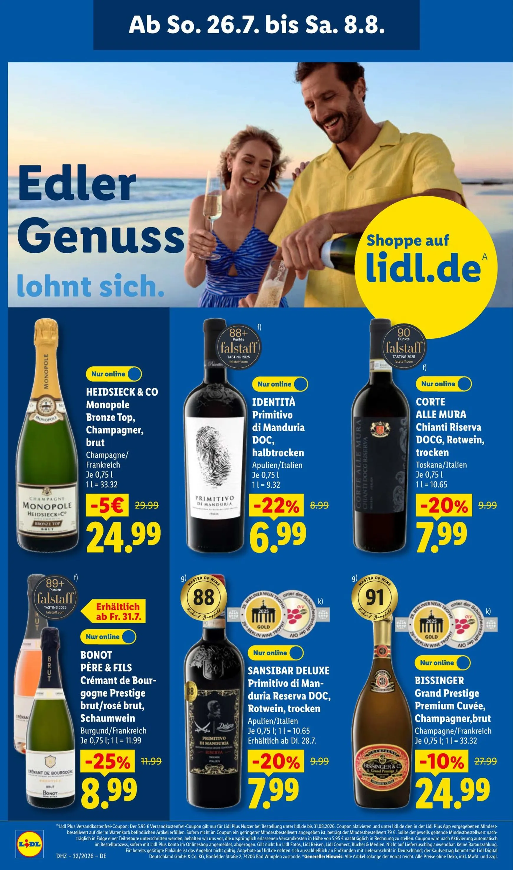 Lidl Prospekt nächste Woche – von Montag 03.08.2026 bis Samstag 08.08.2026 von 3. August bis 8. August 2026 - Prospekt seite 21