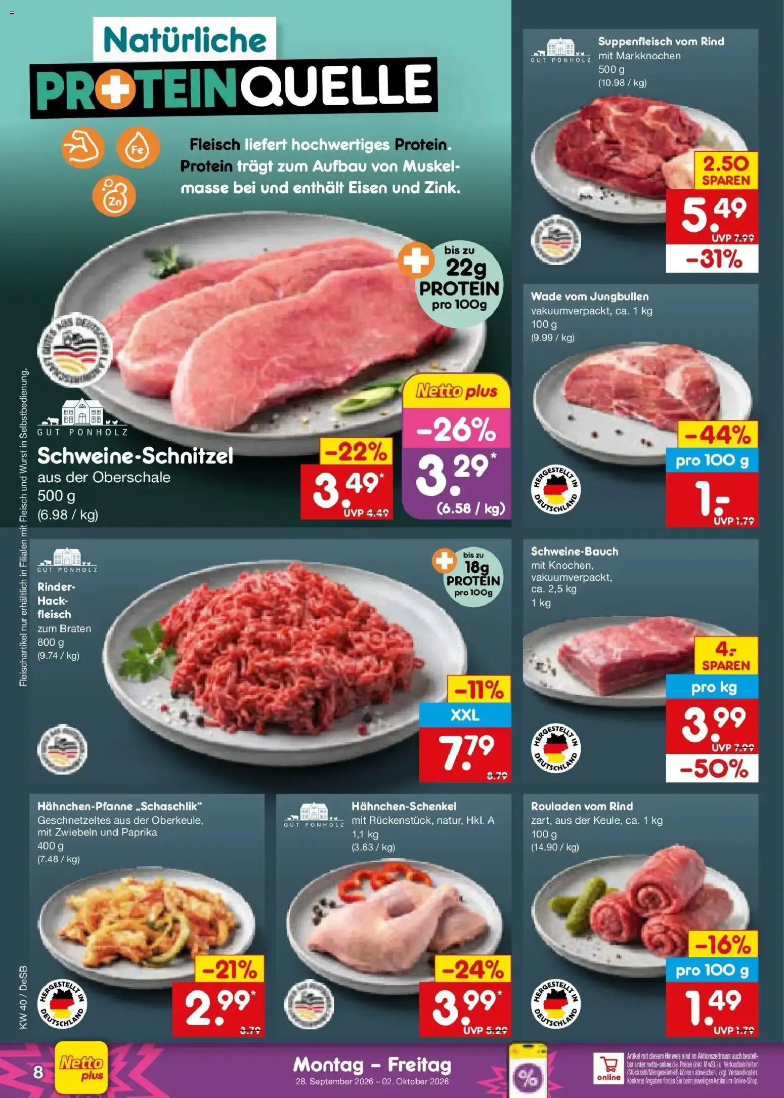 Netto Marken-Discount Prospekt (ab 28.09.2026) » Angebote von 28. September bis 2. Oktober 2026 - Prospekt seite 10