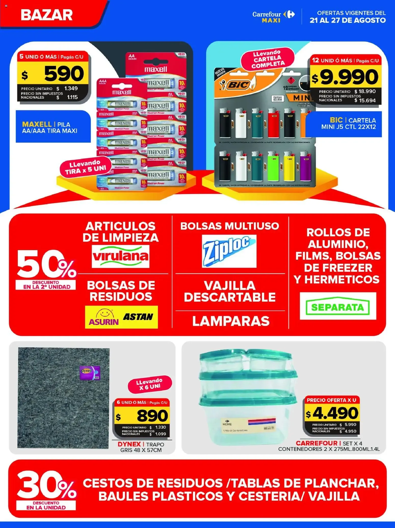 Ofertas de Carrefour Maxi catálogo del 21/08/2026 - 27/08/2026 21 de agosto al 27 de agosto 2026 - Página 12 del catálogo