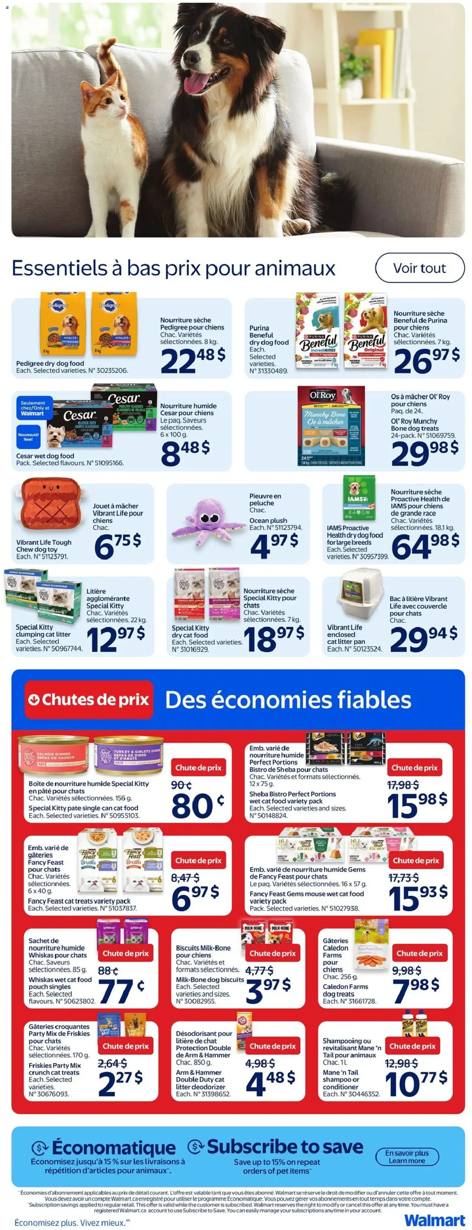 Festin de l'Action de grâce aux mêmes prix que ceux de l'an dernier from October 1 to October 7 2026 - flyer page 17