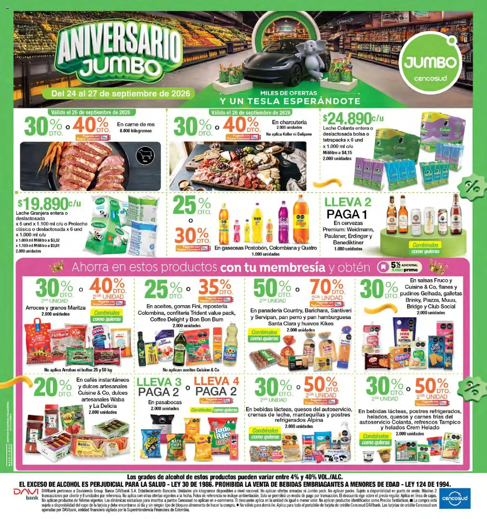Catalogo de Aniversario Jumbo 24 de septiembre al 27 de septiembre 2026 - Pag 1