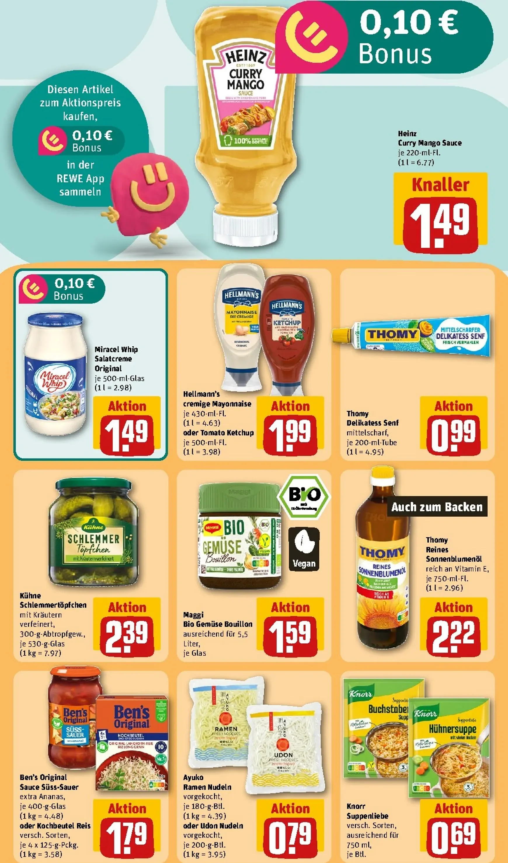 REWE Arina Fester - Jeder Tag Spartag! von 17. August bis 23. August 2026 - Prospekt seite 22