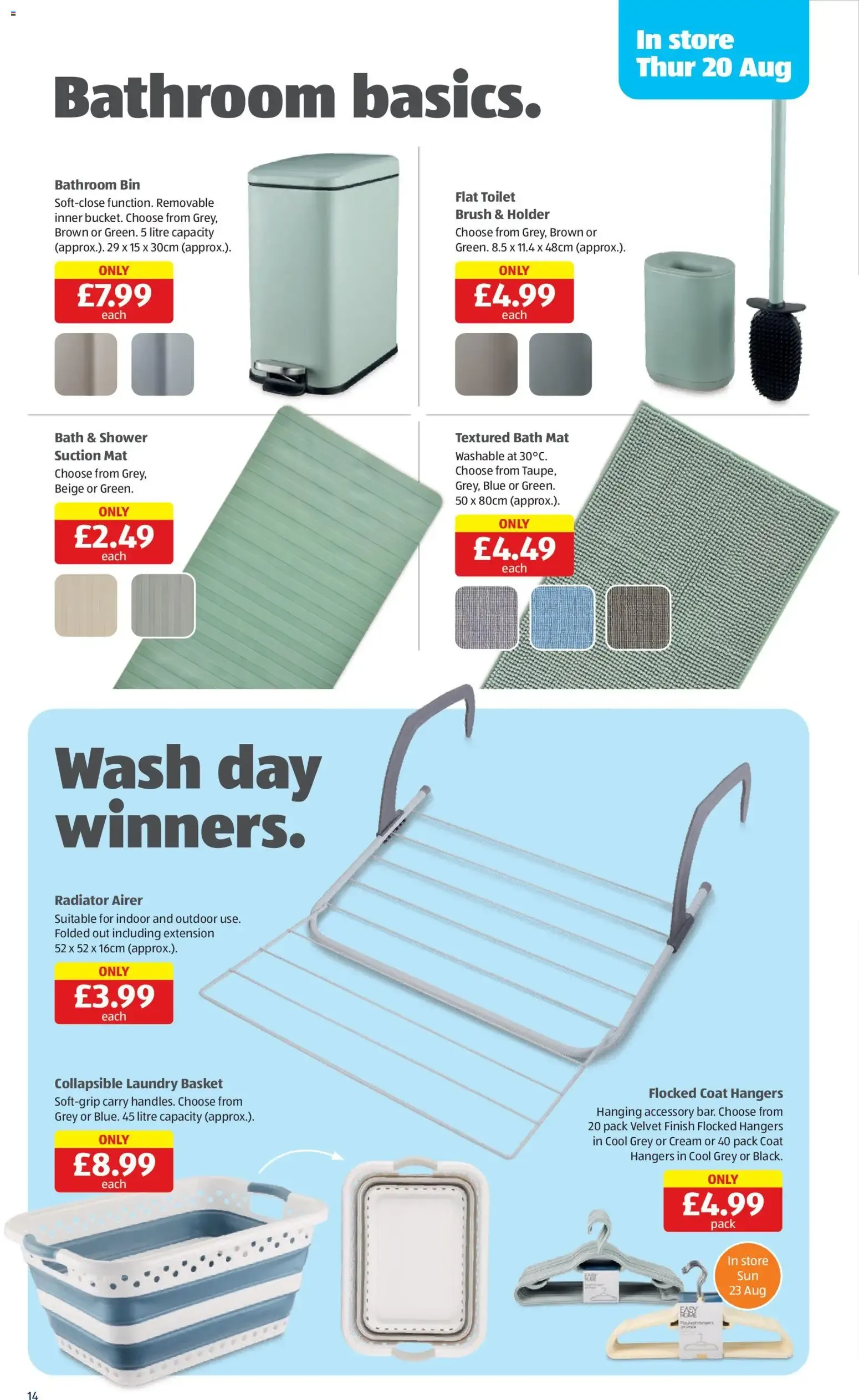 Aldi Specialbuys: Student Shop / Student Event from 20 August to 23 August 2026 - Catalogue Page 14