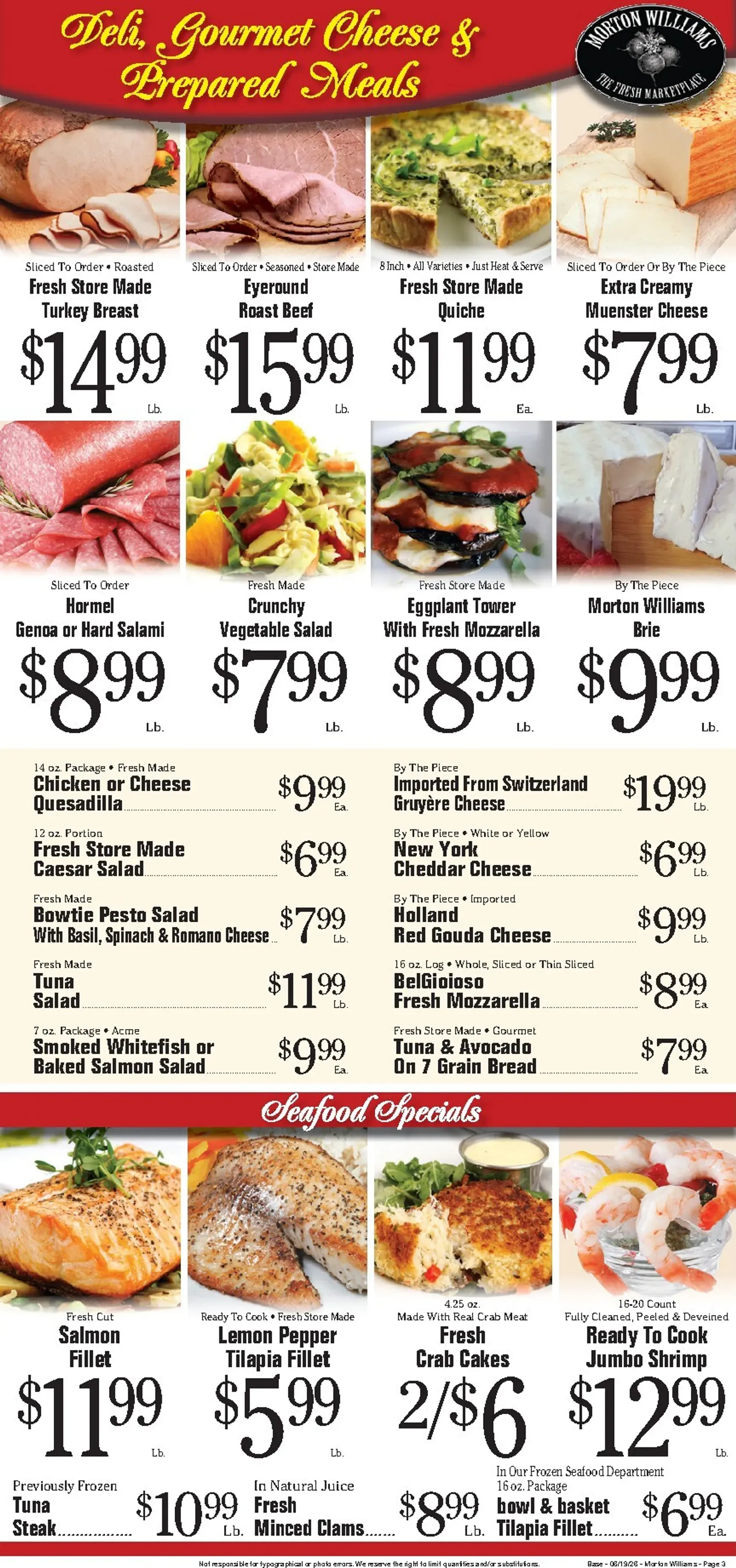 Weekly ad Current Morton Williams - Manhattan / Jersey City leaflet valid from Friday 06/19/2026 to Thursday 06/25/2026 from June 19 to June 25 2026 - Page 3