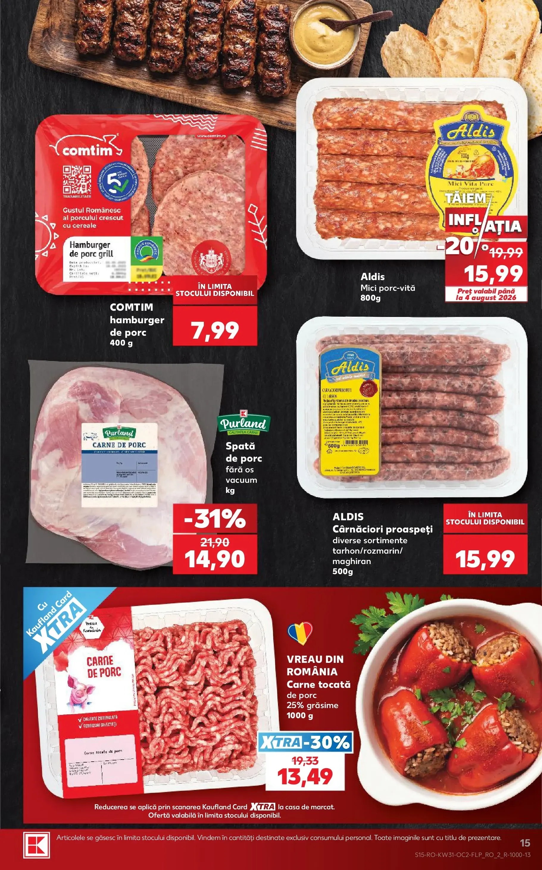 Catalog Kaufland și brandurile tale preferate te trimit la SAGA by KAUFLAND de la 29 iulie până la 4 august 2026 - Revista Pagina 15