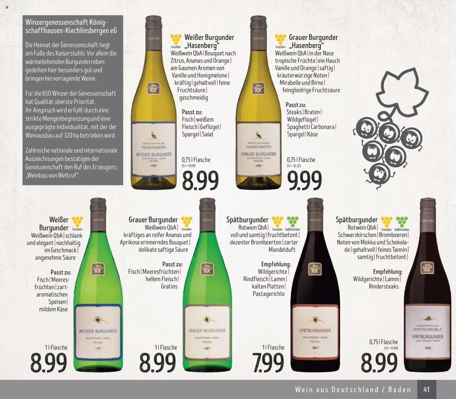 Struves Weinkatalog: Weine & Spirituosen 2025-2026 von 1. Januar bis 31. Dezember 2026 - Prospekt seite 41