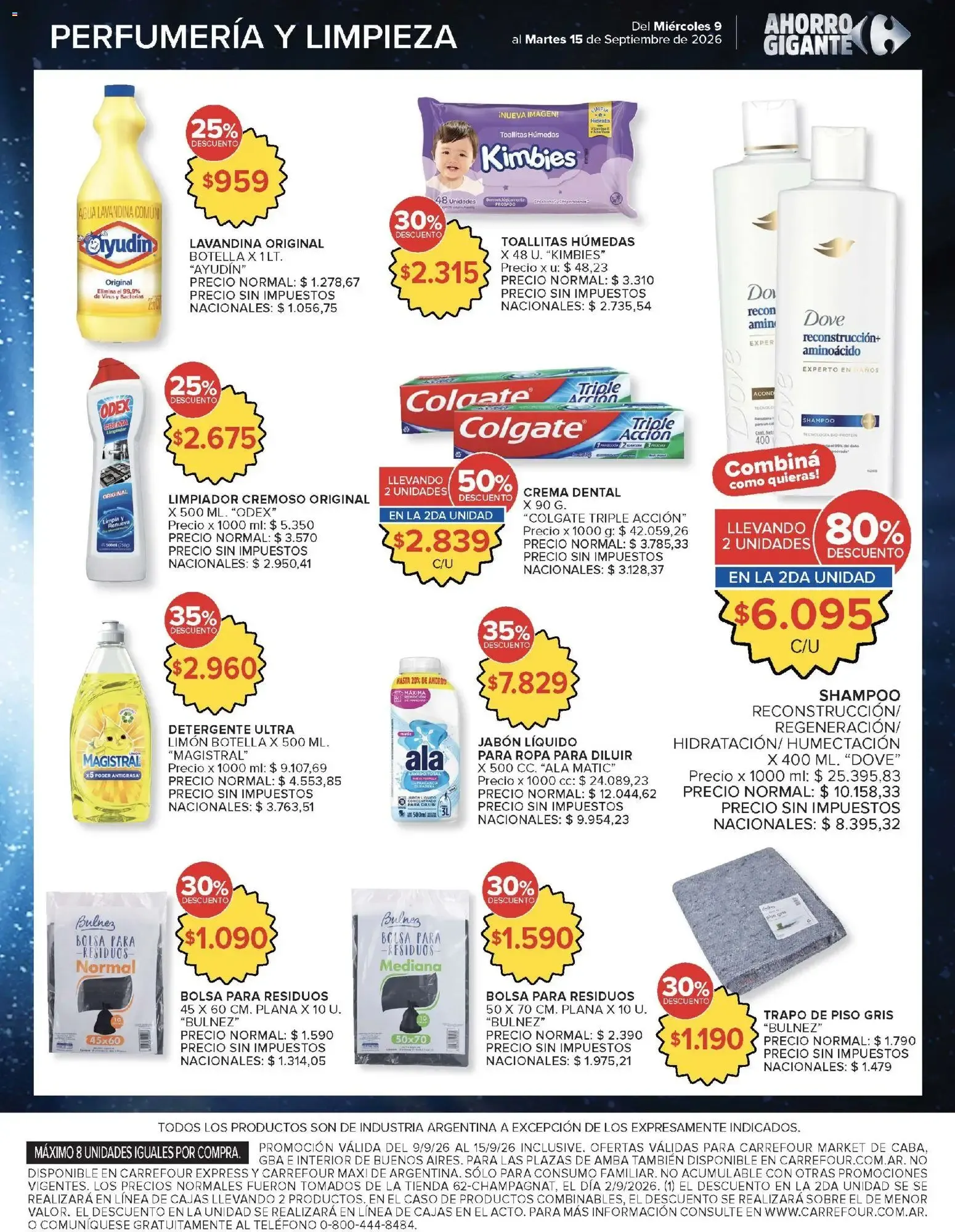 Ofertas de Carrefour Market catálogo del 09/09/2026 - 15/09/2026 9 de septiembre al 15 de septiembre 2026 - Página 15 del catálogo