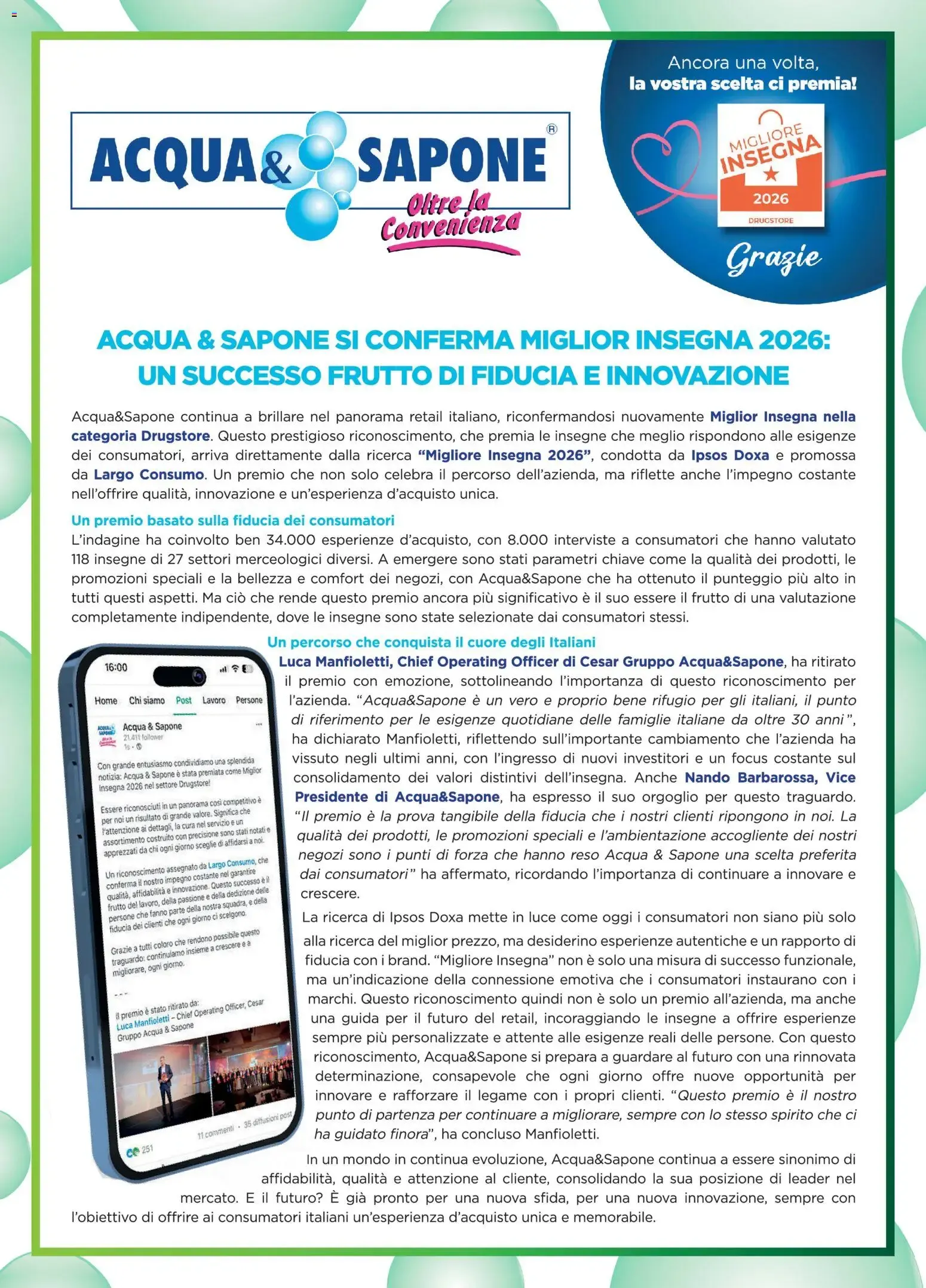 Acqua e Sapone volantino dal 20/09/2026 - online Offerte da 20 settembre a 10 ottobre di 2026 - Pagina del volantino 17