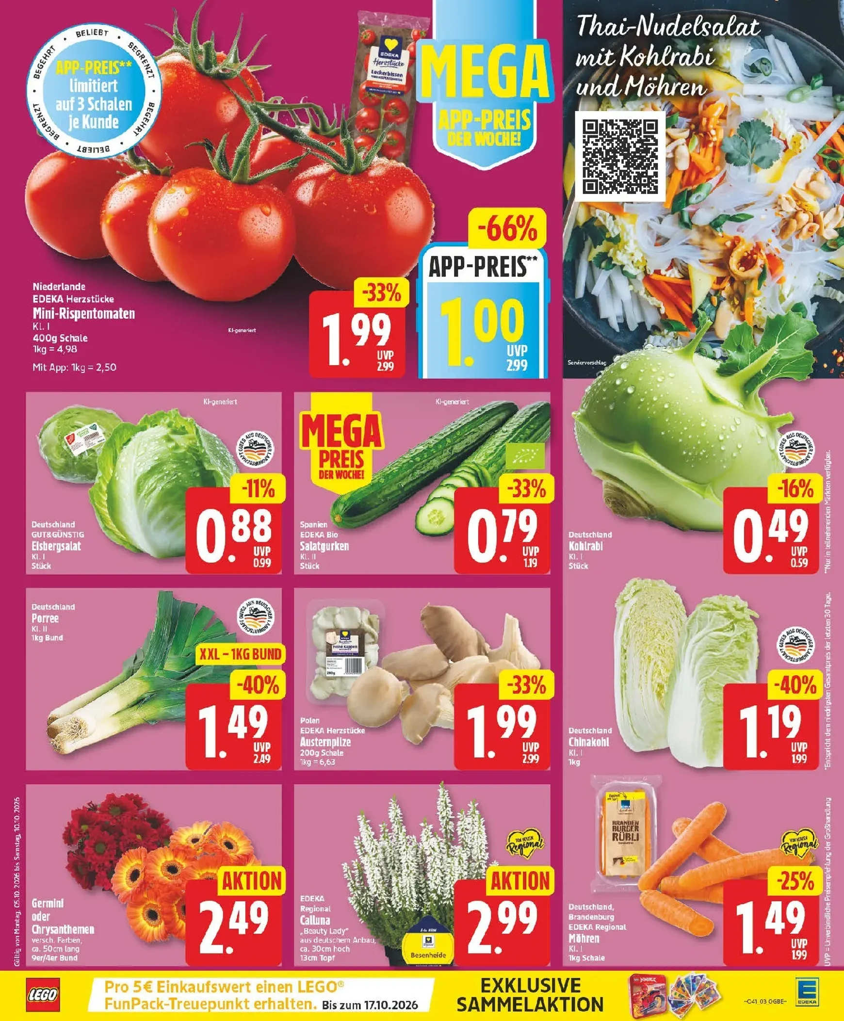 Edeka Prospekt nächste Woche – von Montag 05.10.2026 bis Samstag 10.10.2026 von 5. Oktober bis 10. Oktober 2026 - Prospekt seite 3