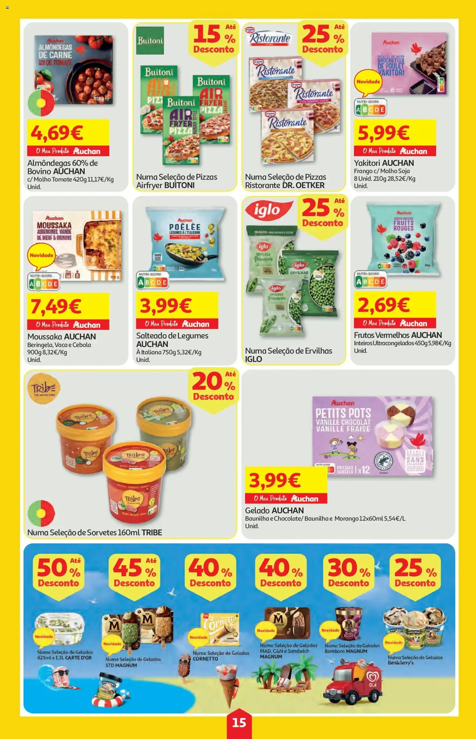 Folheto Auchan Super Poupança de 25 de junho até 1 de julho 2026 - Pagina 15