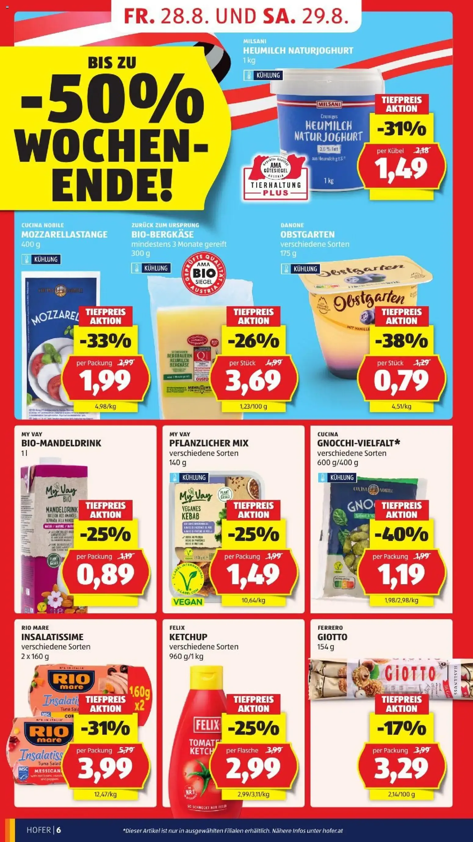 Hofer Flugblatt ab 28.08.2026 - Angebote, Aktionen von 28. August bis 3. September 2026 - Flugblätt seite  16