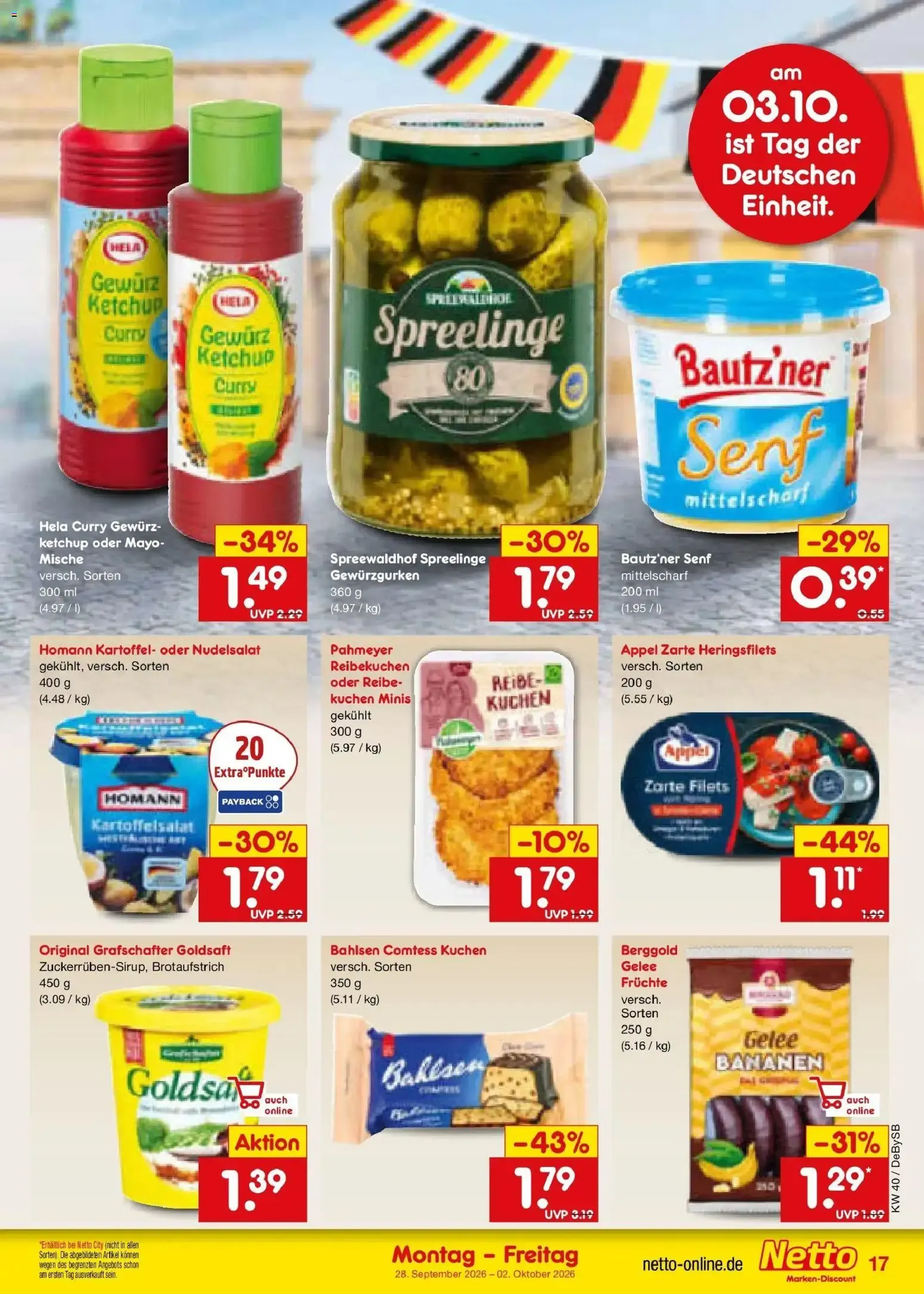 Netto Marken-Discount Prospekt (ab 28.09.2026) » Angebote von 28. September bis 2. Oktober 2026 - Prospekt seite 22
