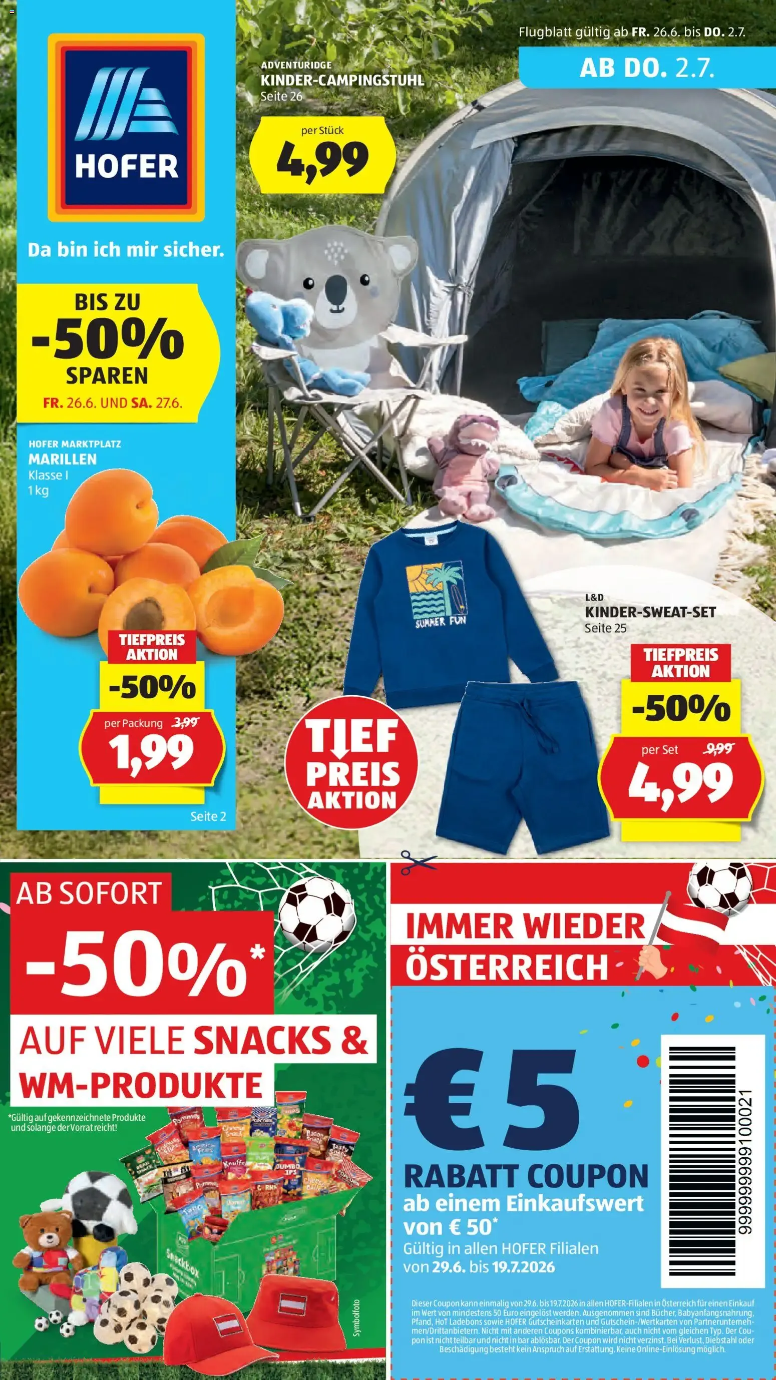 Hofer Flugblatt ab 26.06.2026 - Angebote, Aktionen