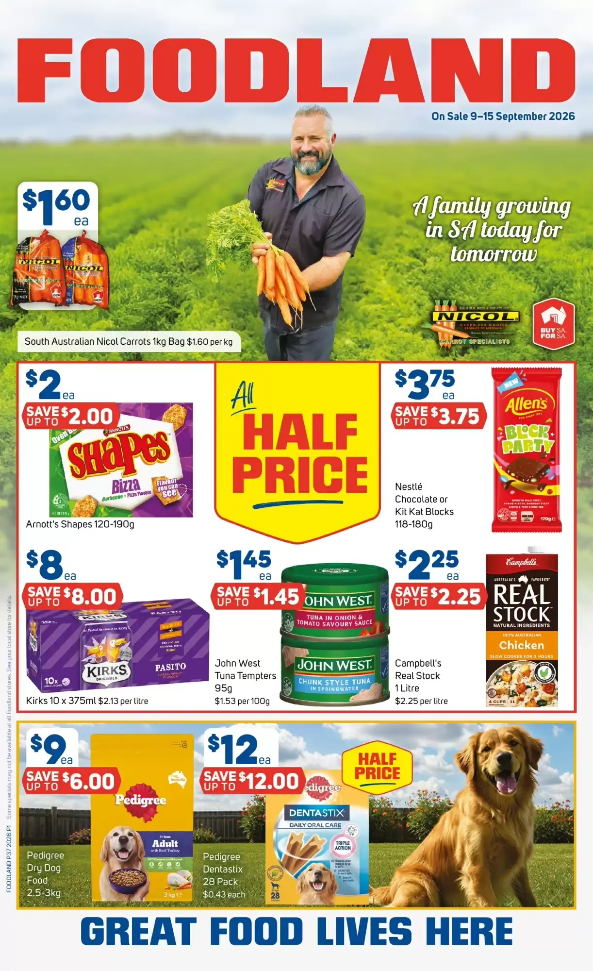 Foodland - Catalogue valid from 9 September to 15 September 2026 - page 1