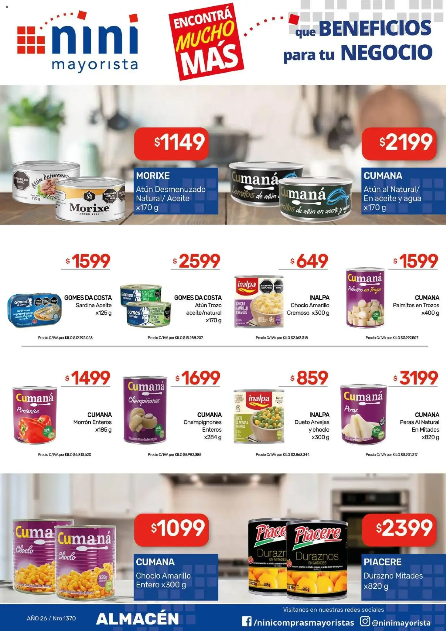 Ofertas de NINI Mayorista ofertas del 27/07/2026 - 02/08/2026 27 de julio al 2 de agosto 2026 - Página 24 del catálogo