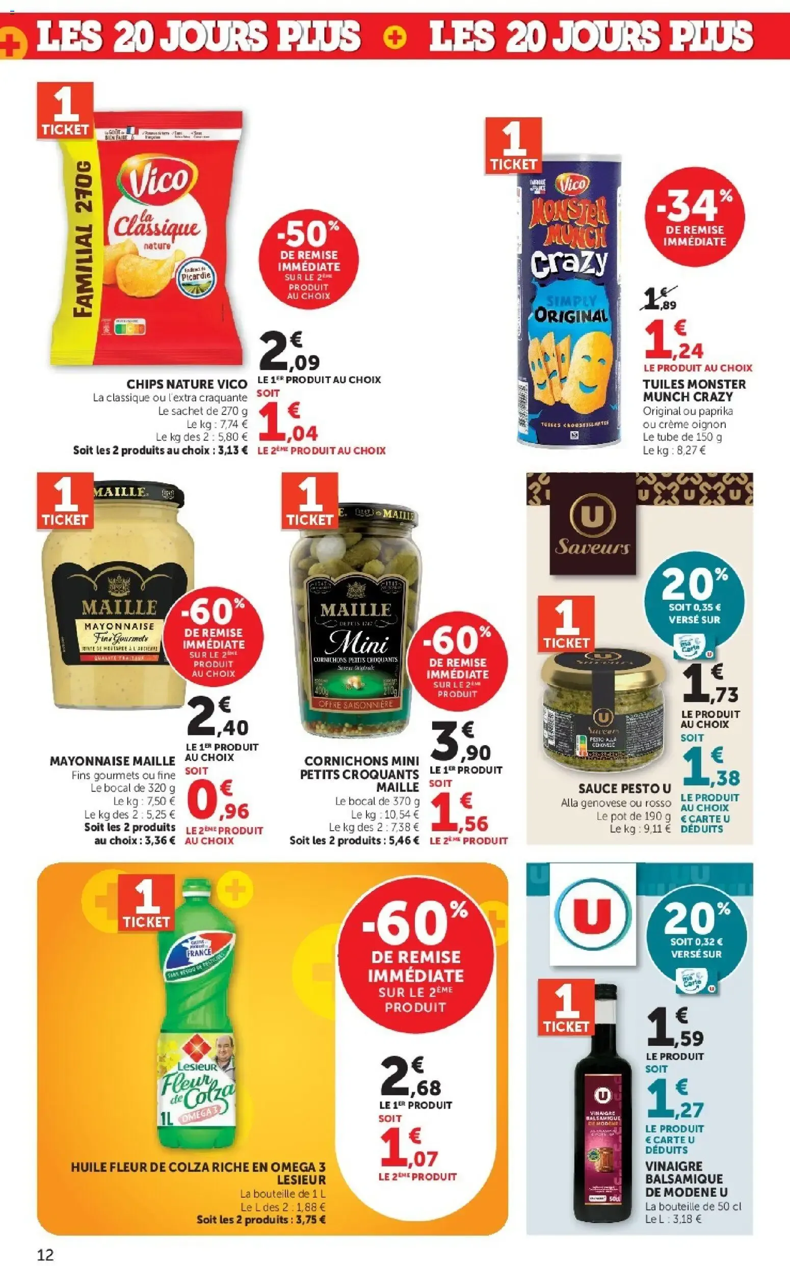 SUPER U - 20 JOURS PLUS du 29 septembre au 11 octobre 2026 - Catalogue page 12
