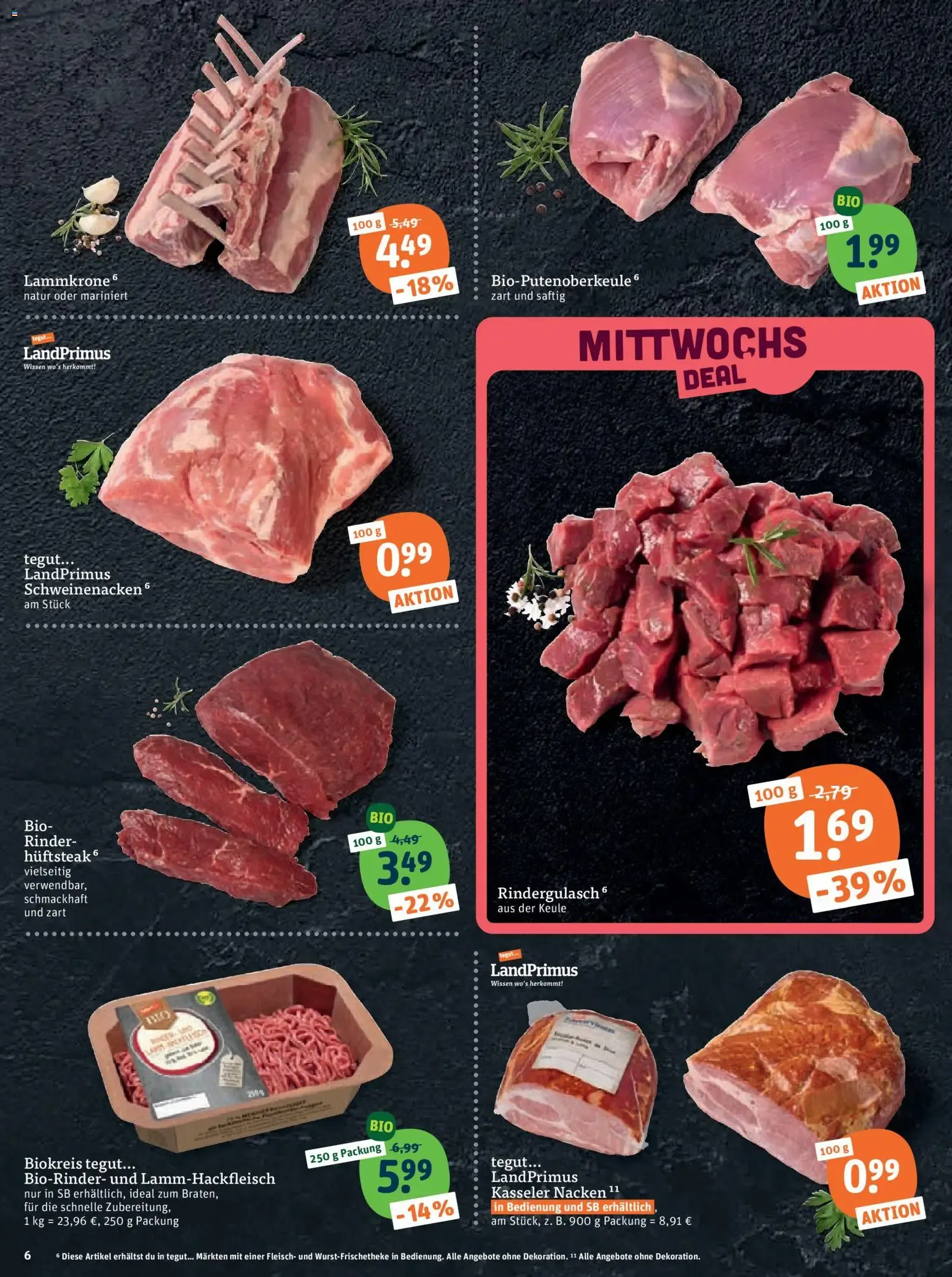Tegut Endspurt Prospekt von 23. Oktober bis 24. Oktober 2026 - Prospekt seite 8