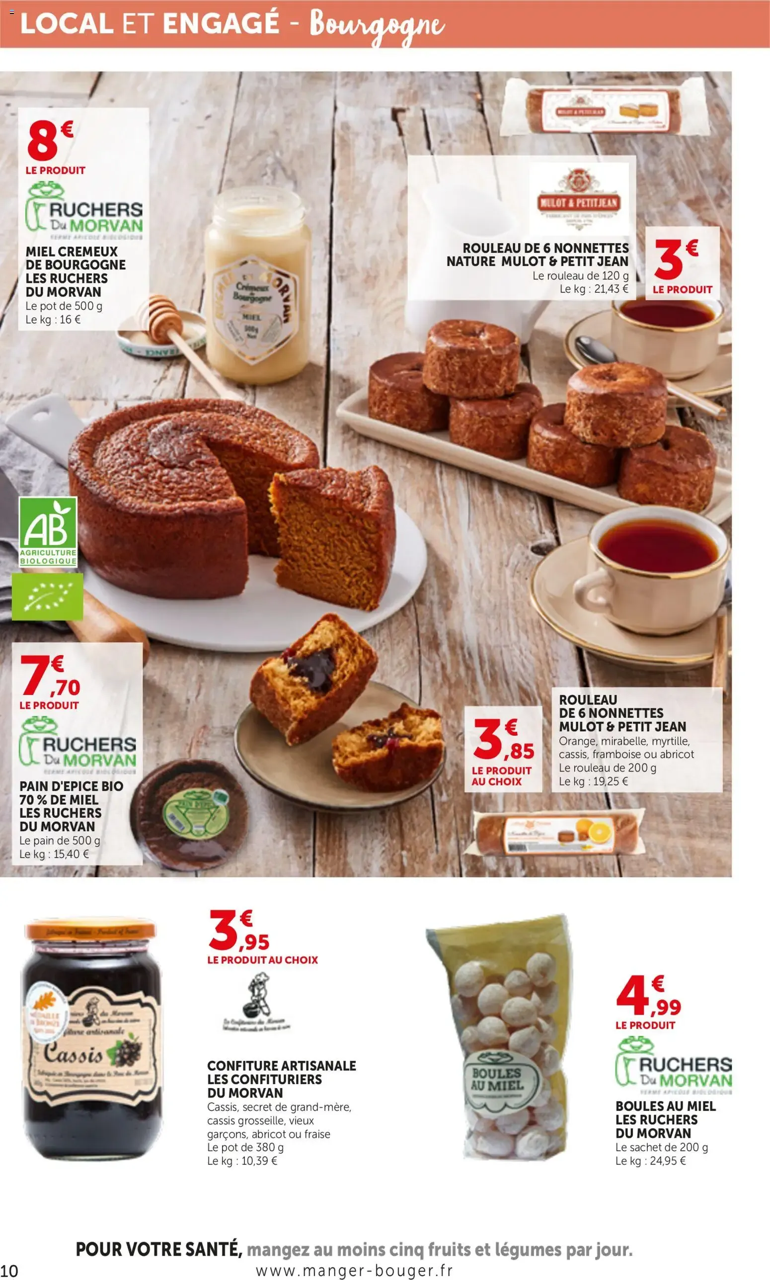 Maxi Marché: Célébrons les Producteurs de chez nous - Bourgogne du 13 octobre au 25 octobre 2026 - Catalogue page 10