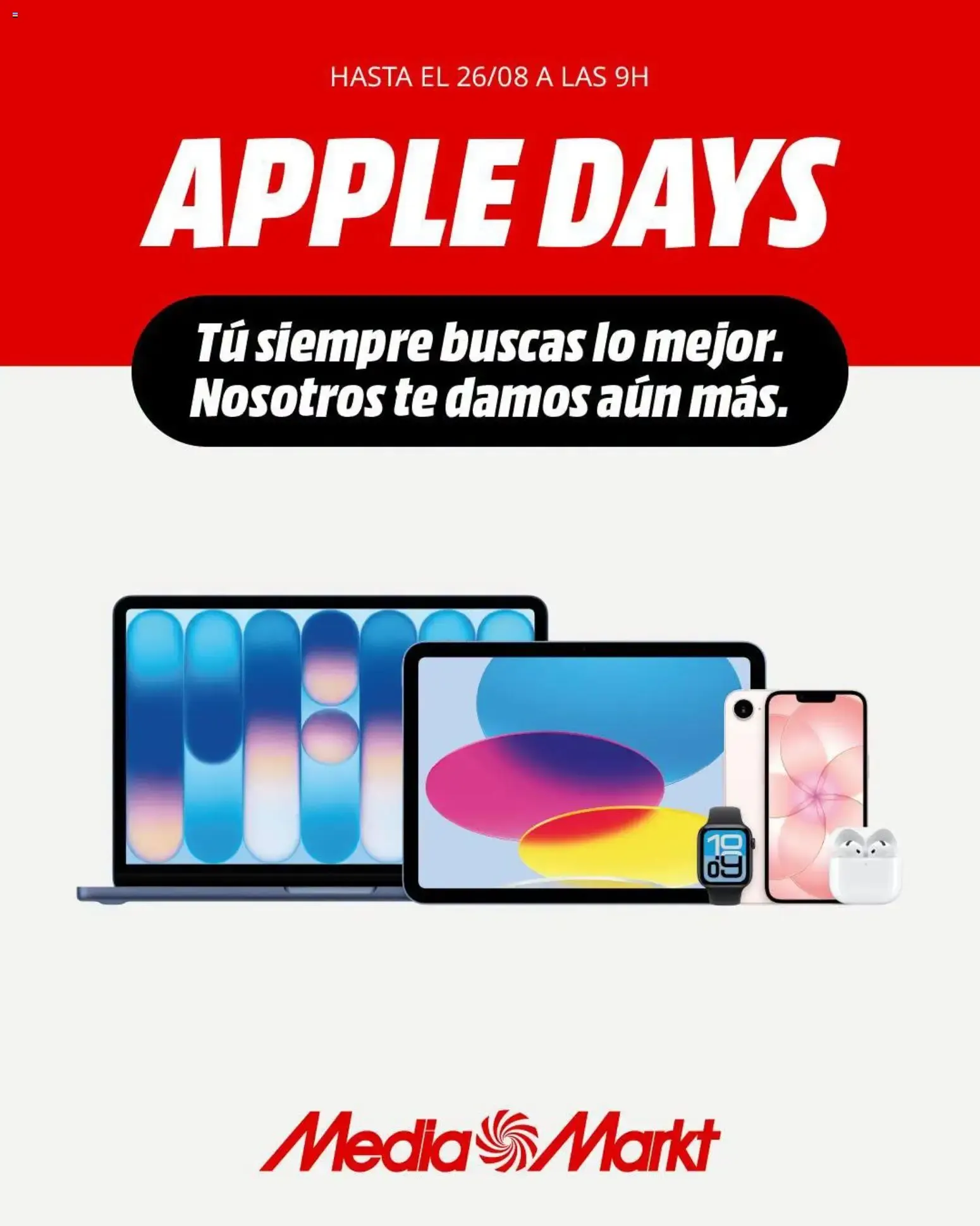 Catálogo de Apple Days 24 de agosto al 26 de agosto 2026 - Página 1
