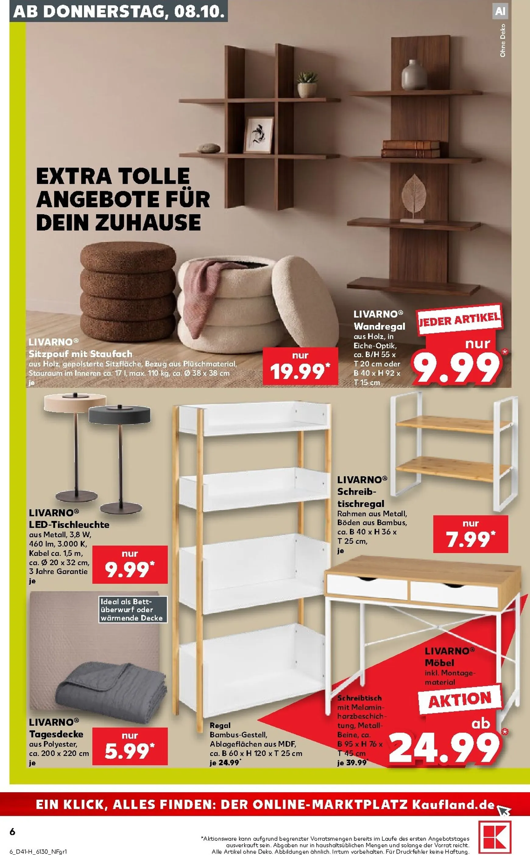 Kaufland - Neckarsulm Prospekt nächste Woche – von Donnerstag 08.10.2026 bis Mittwoch 14.10.2026 von 8. Oktober bis 14. Oktober 2026 - Prospekt seite 6