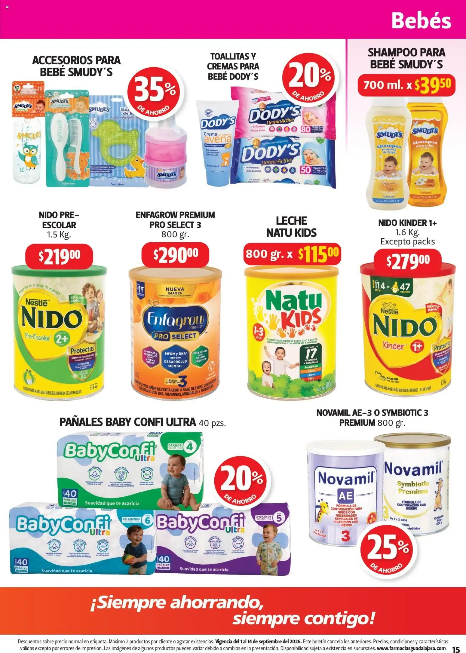 Catálogo de Farmacia Guadalajara catálogo (01/09/2026 - 14/09/2026) - catálogo en línea 1 de septiembre al 14 de septiembre 2026 - Pagina 15