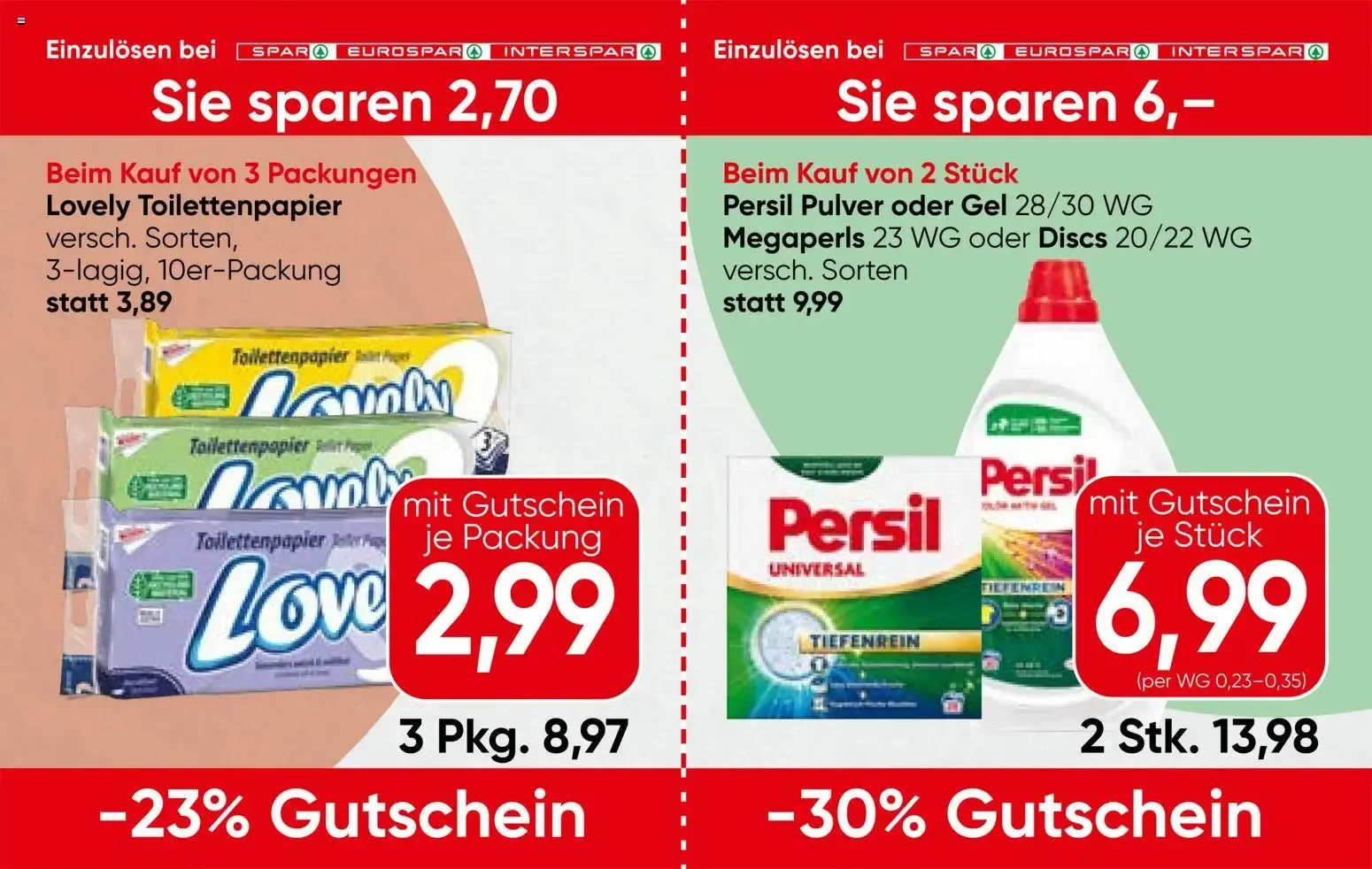 SPAR-Gutscheinheft von 23. Juli bis 12. August 2026 - Flugblätt seite 12