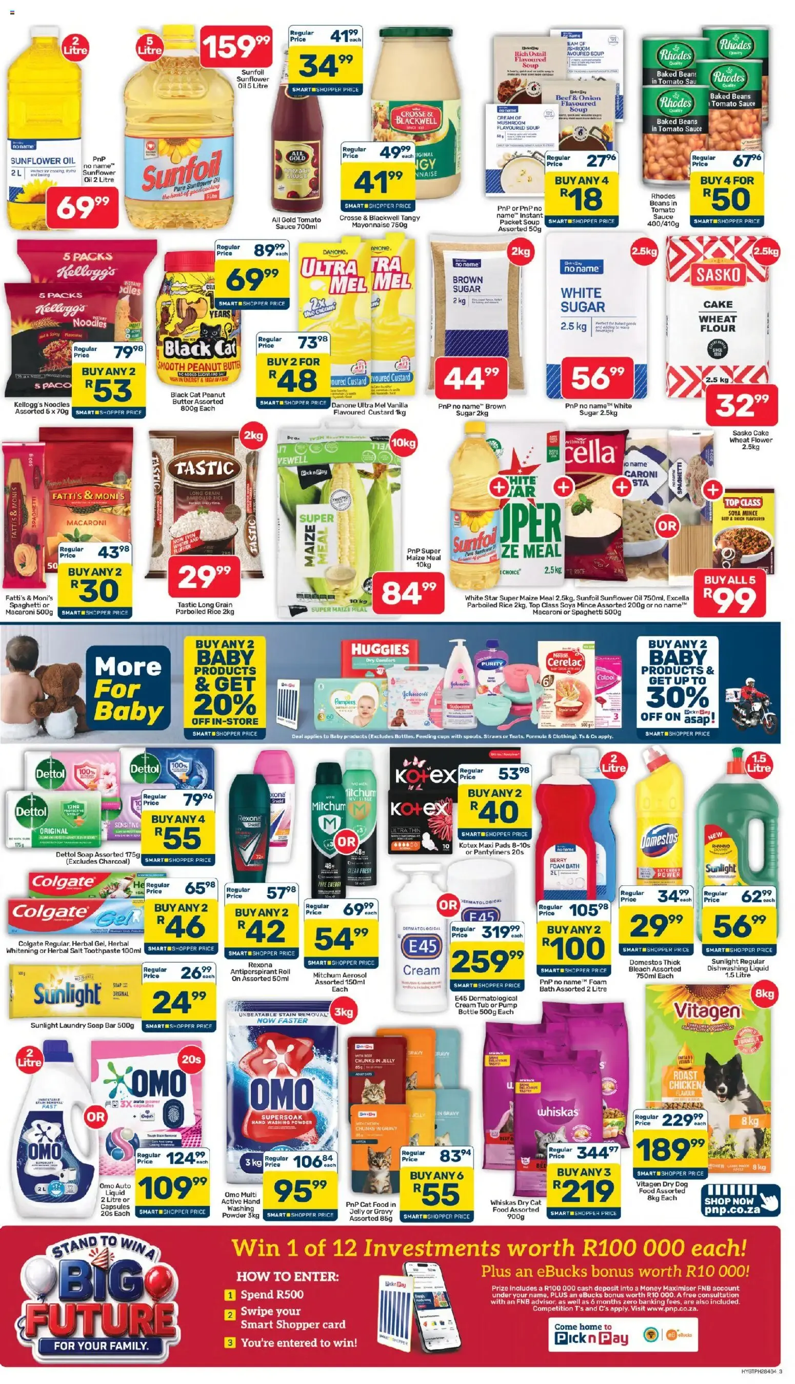 Pick n Pay Inland Provinces - Hypermarket Birthday Specials (07/07/2026 - 23/07/2026) Online from 7 July to 23 July 2026 - Catalogue Page 3