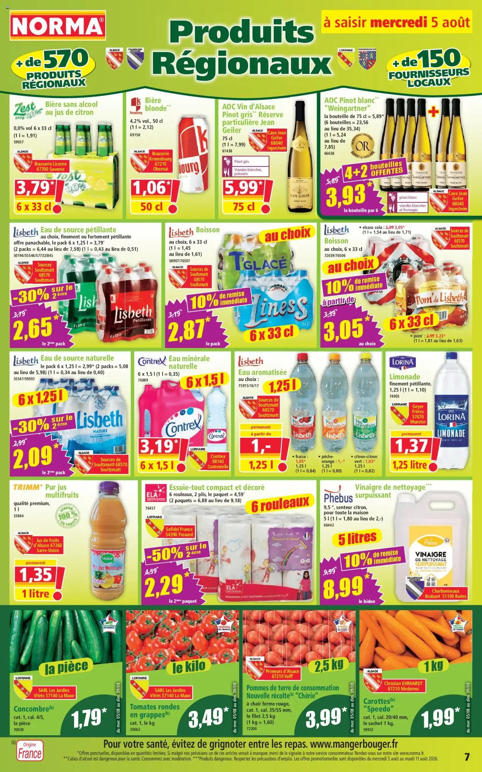 Norma catalogue à partir du 05/08/2026 - promo en ligne du 5 août au 11 août 2026 - Catalogue page 7