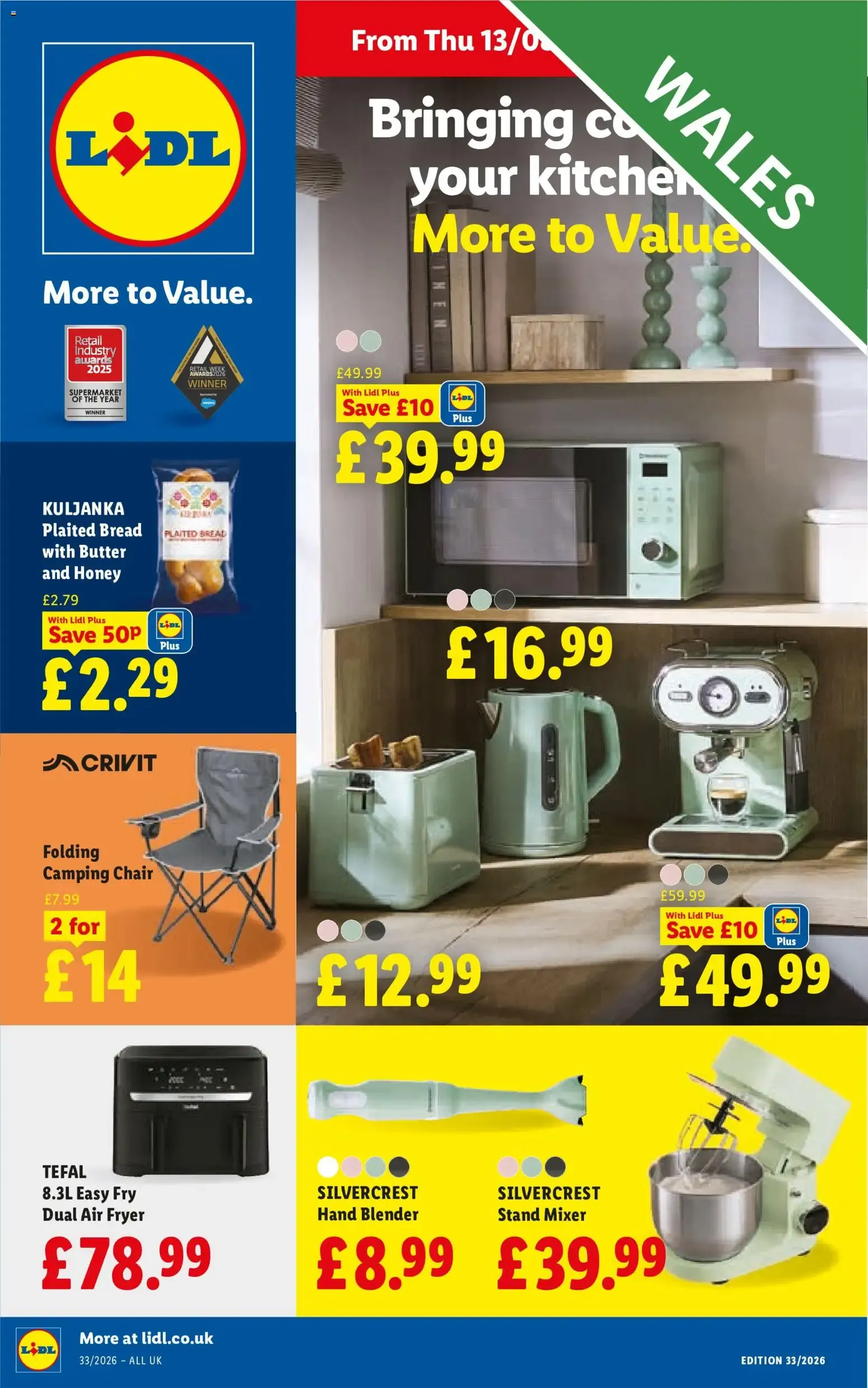 Weekly offers Lidl Wales (13/08/2026 - 19/08/2026) - Offers Online from 13 August to 19 August 2026 - Catalogue Page 1