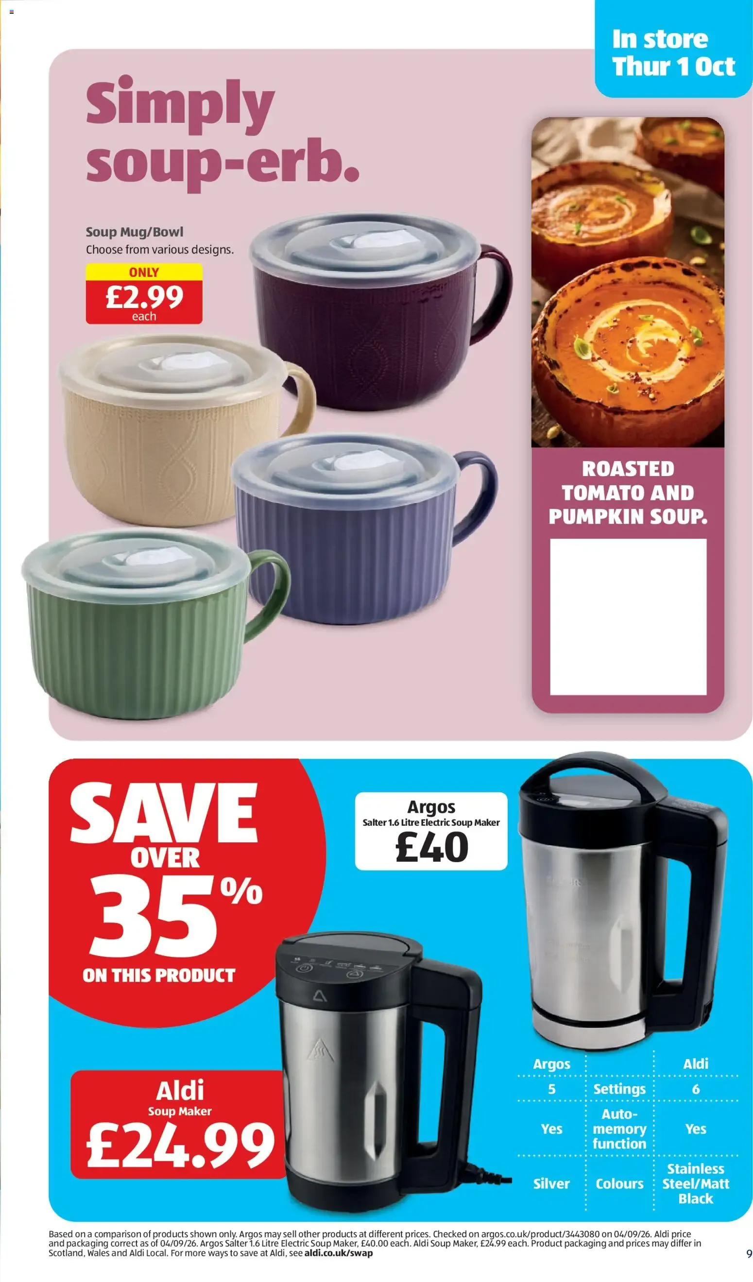Aldi Specialbuys - Hogar y Ofertas Semanales from 24 September to 4 October 2026 - Catalogue Page 9