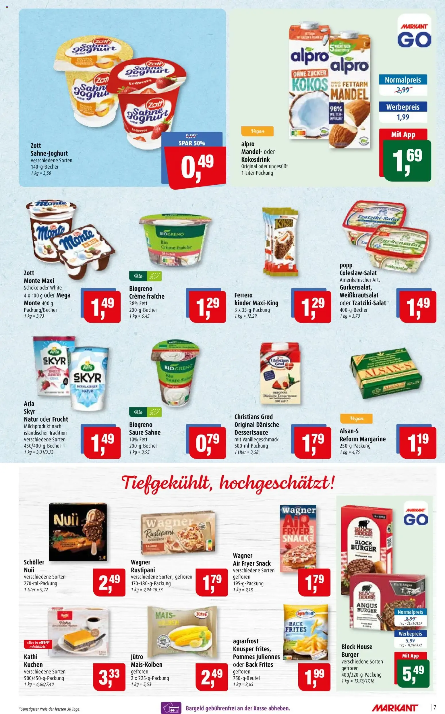 Markant Prospekt (ab 06.07.2026) zum Blättern von 6. Juli bis 11. Juli 2026 - Prospekt seite 7